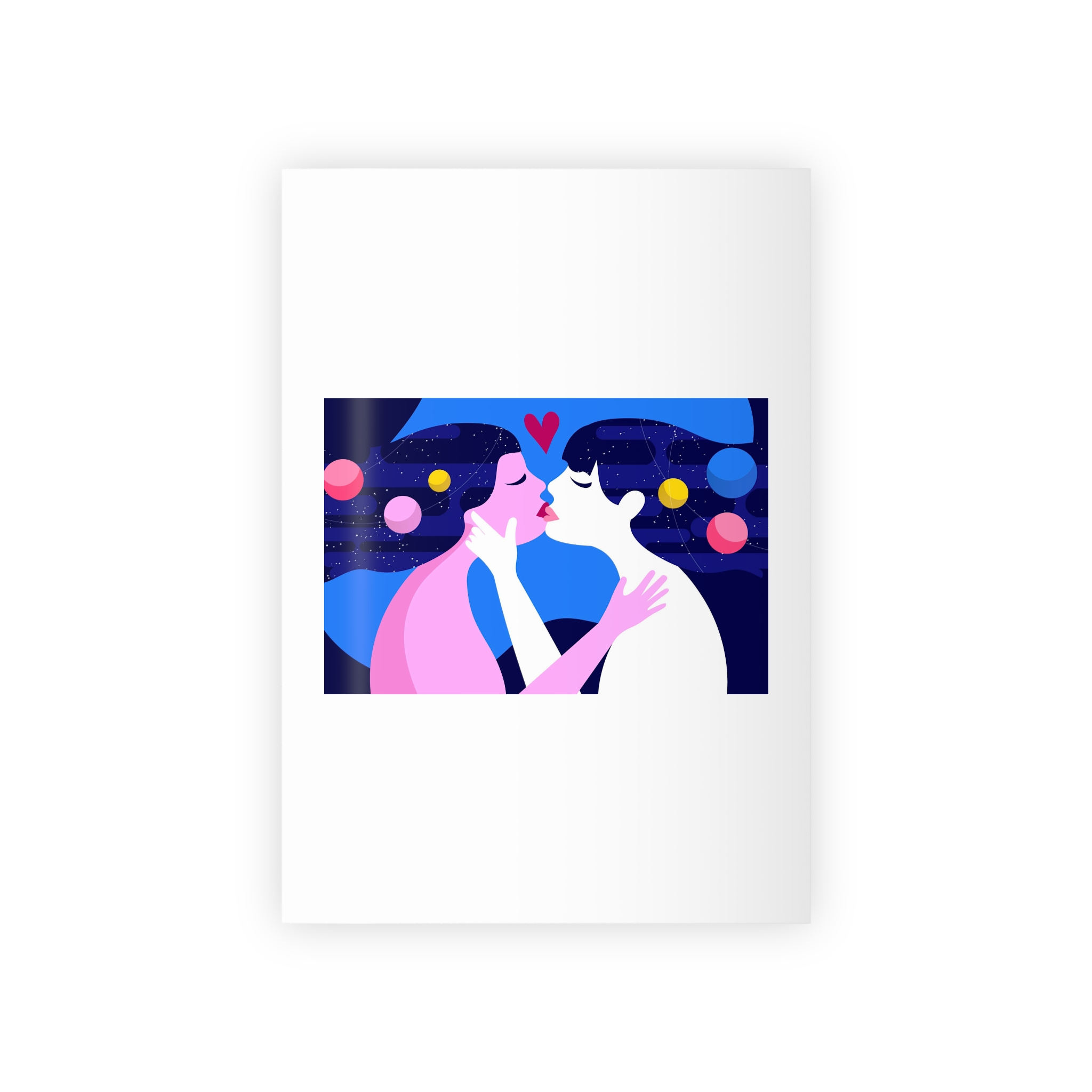 Lesbian Pride Design 4C2A53 Gift Wrapping Paper Rolls 1pc