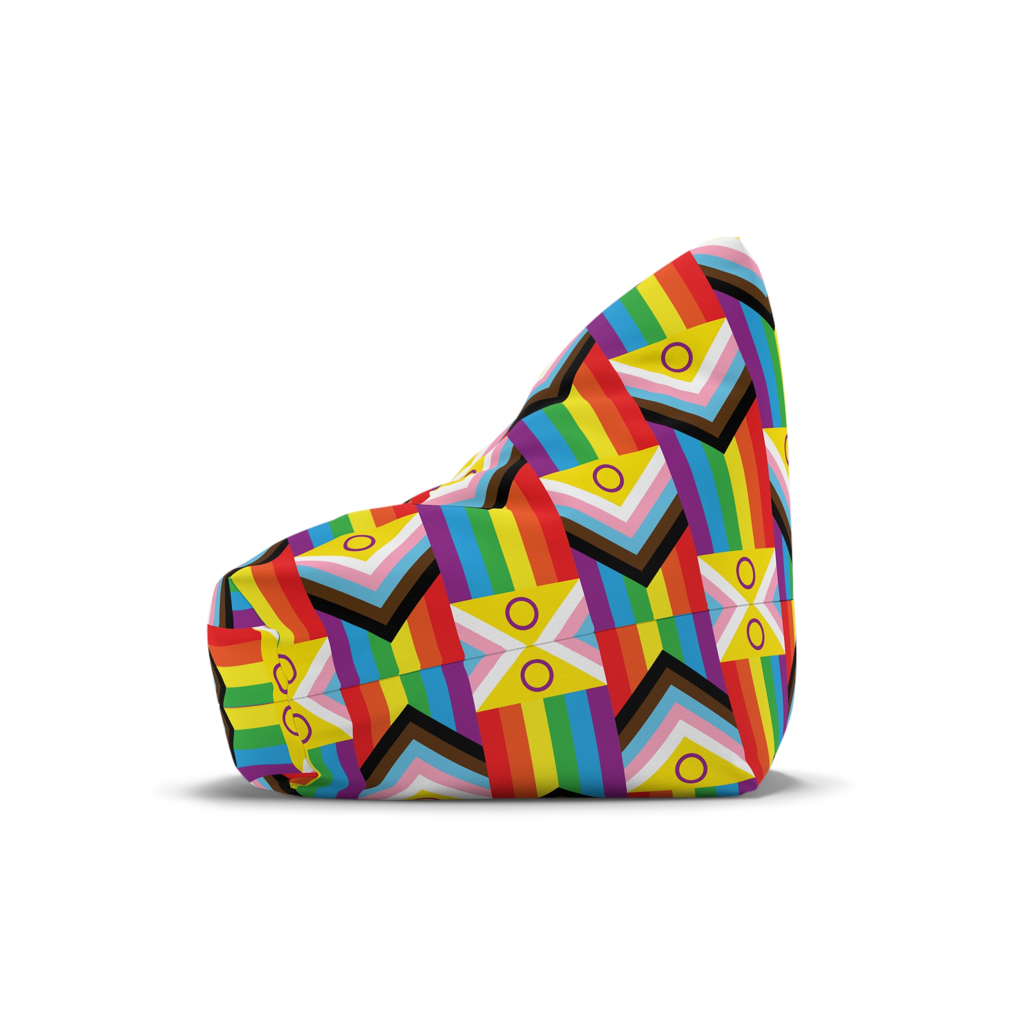 Lesbian Pride Design 75FFA9 Bean Bag Chair Cover - Image 4