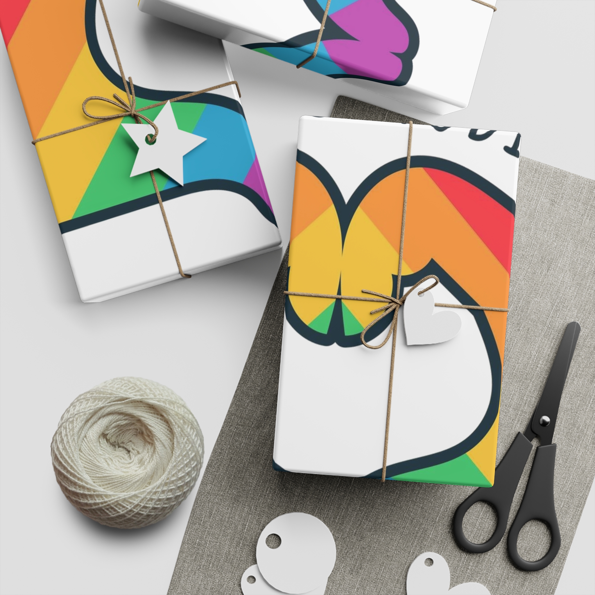Stop Homophobia 17 May Lgbt Pride Heart Hand Rainbow Color Poster Sticker Symbol Vector Gift Wrapping Paper Sheets 1pc - Image 5