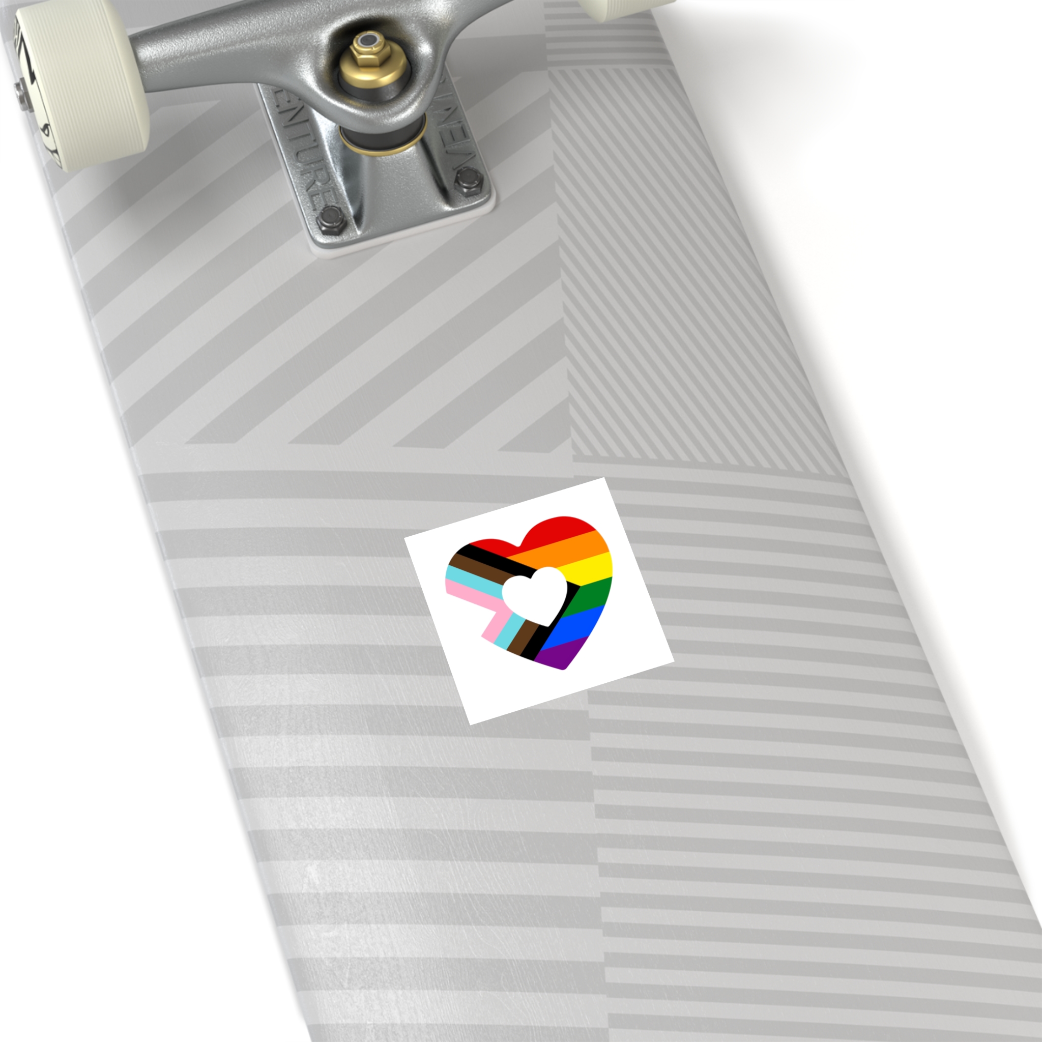Progress Pride Flag Progress Pride Rainbow Flags Lgbtq Flag Laminate Stickers Square - Image 16