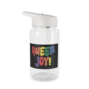 Queer Joy Colorful Celebration Lgbtq Pride Happiness Tritan Water Bottle