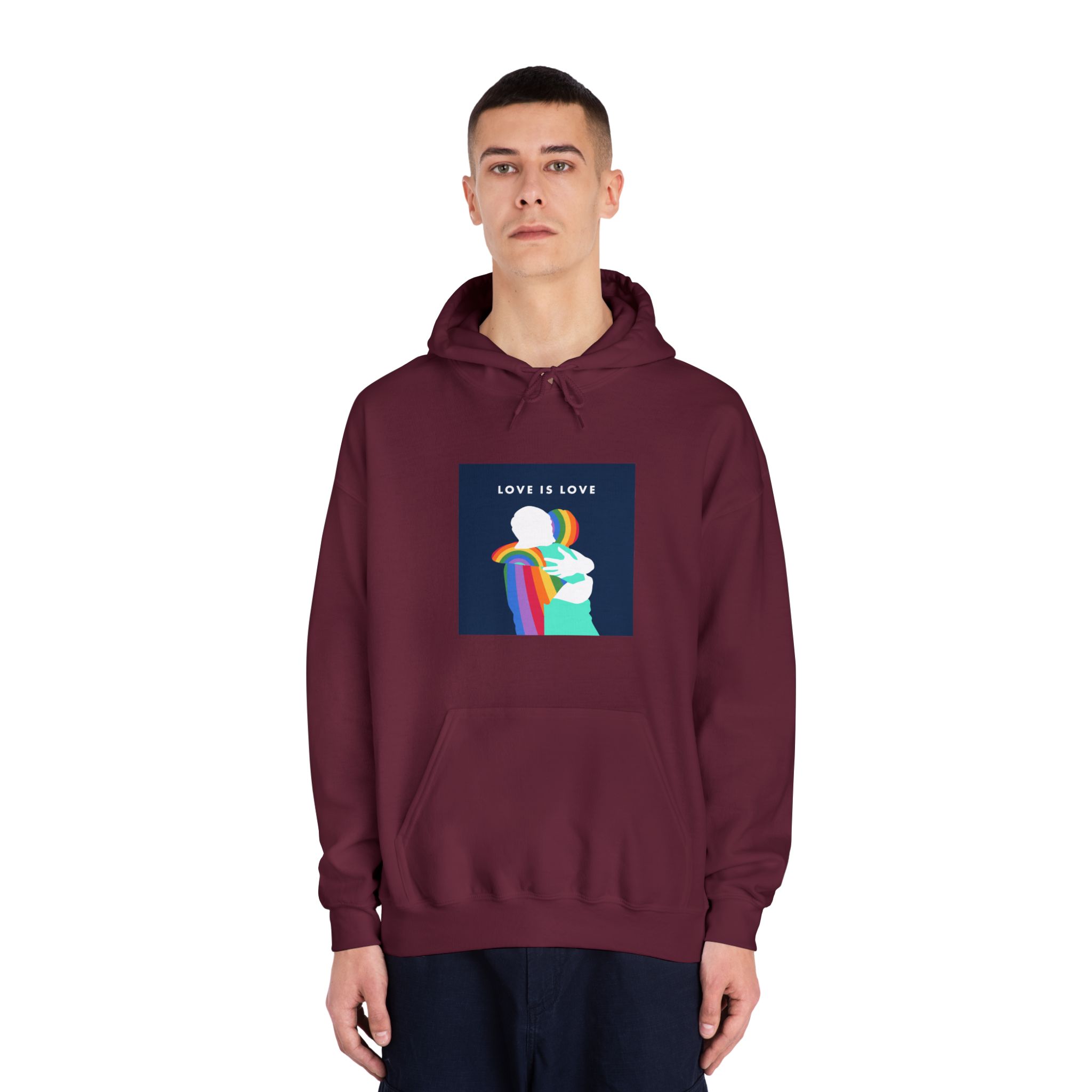 Pride Month 04 Unisex Dryblend Hooded Sweatshirt - Image 19