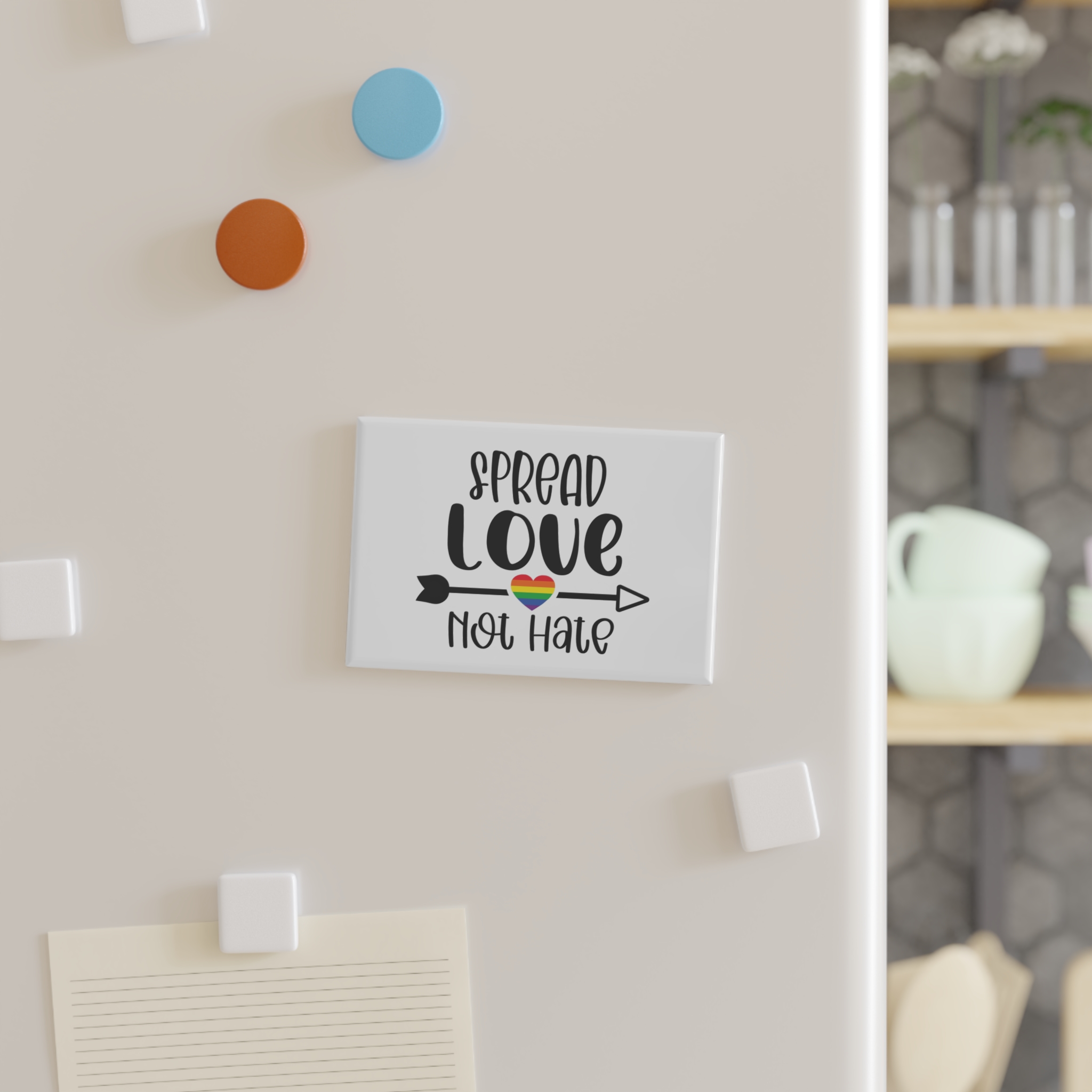 Gay Pride Svg Design(1) Button Magnet Rectangle 1 And 10 Pcs - Image 7