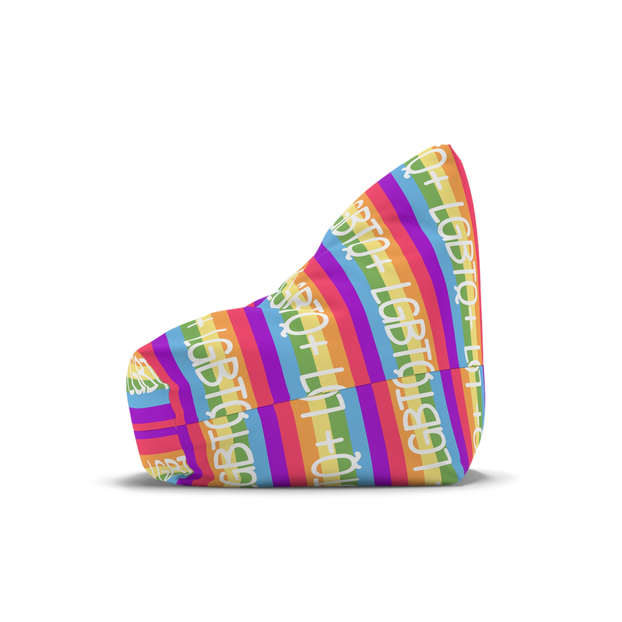 Pride Concept Background Lgbtq Pride Bean Bag Chair Cover - Image 4