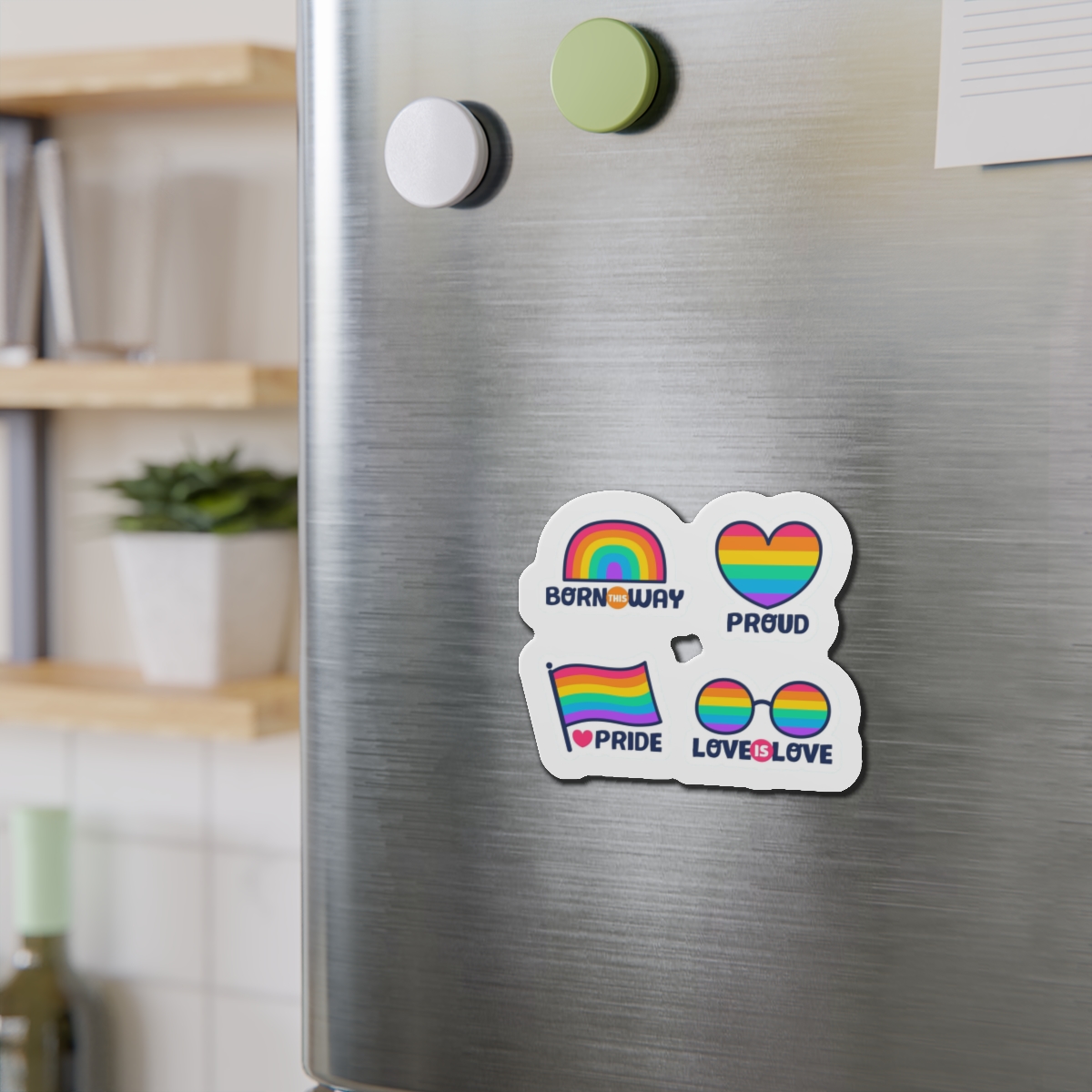 Pride Day Lables Collection Die Cut Magnets - Image 9