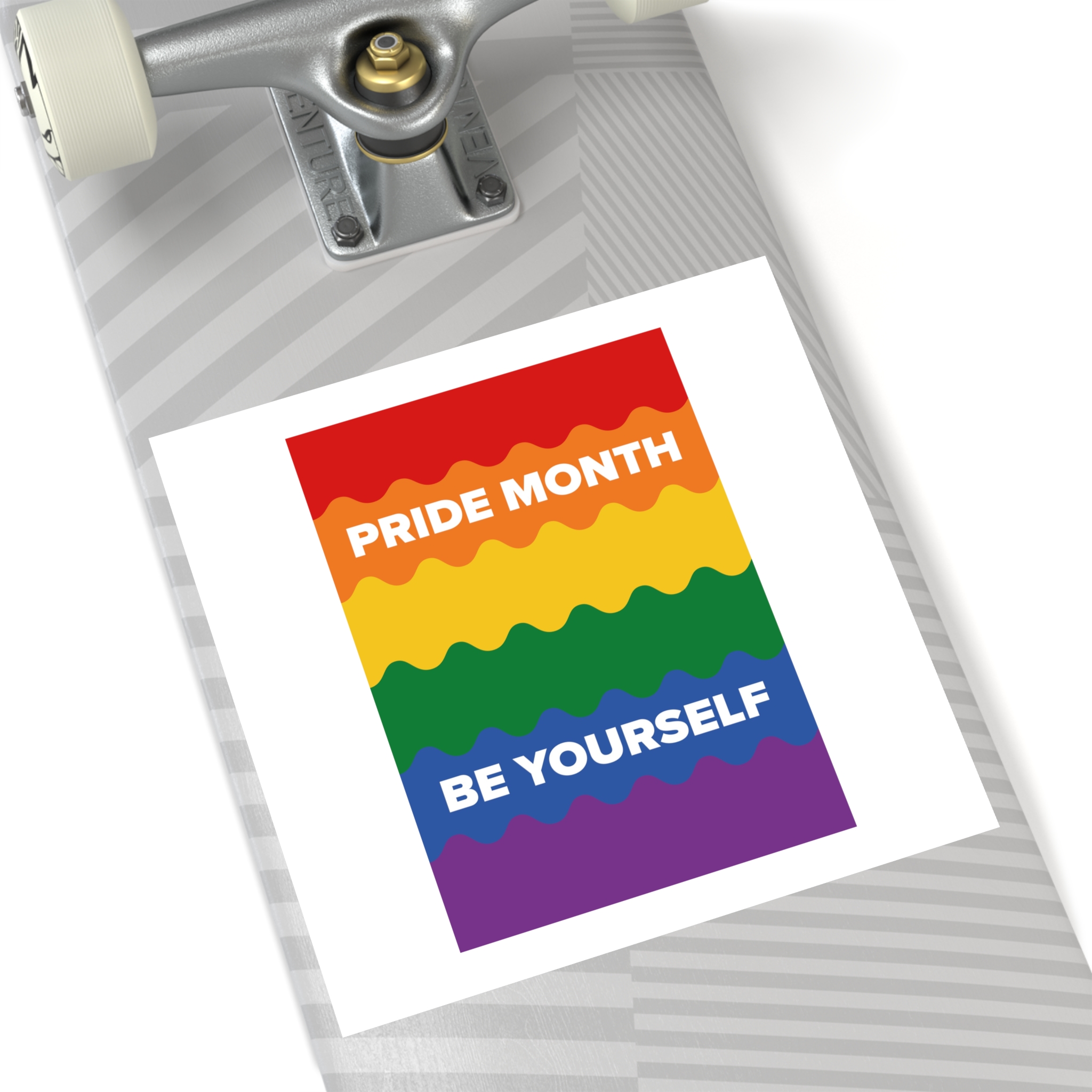 Lgbt Pride Month June Lesbian Gay Bisexual Transgender Lgbtq Flag Rainbow Vector Laminate Stickers Square - Image 64