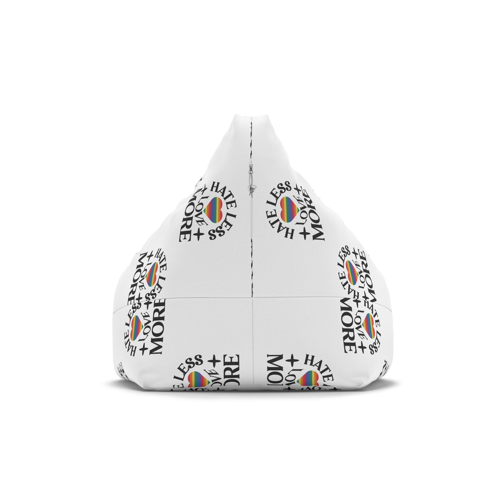 Lgbtq Pride Month Quote Eps Design Vector Pride Design Template(2) Bean Bag Chair Cover - Image 2