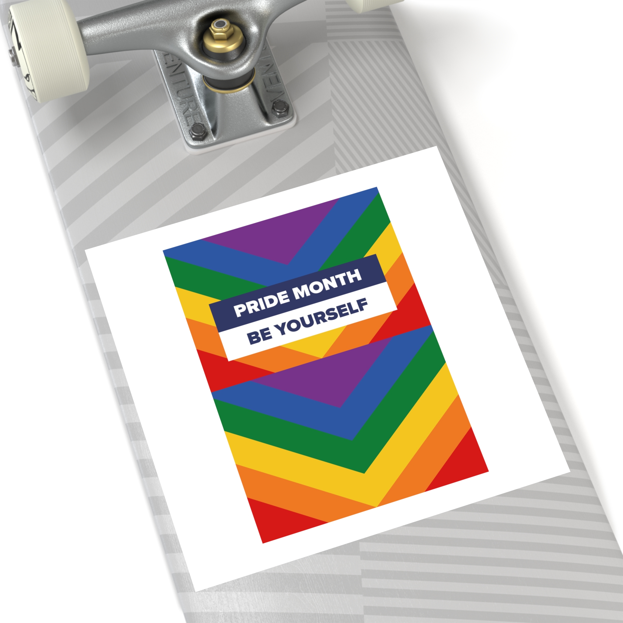 Lgbt Pride Month June Lesbian Gay Bisexual Transgender Lgbtq Flag Rainbow Vector(1)2 Laminate Stickers Square - Image 52