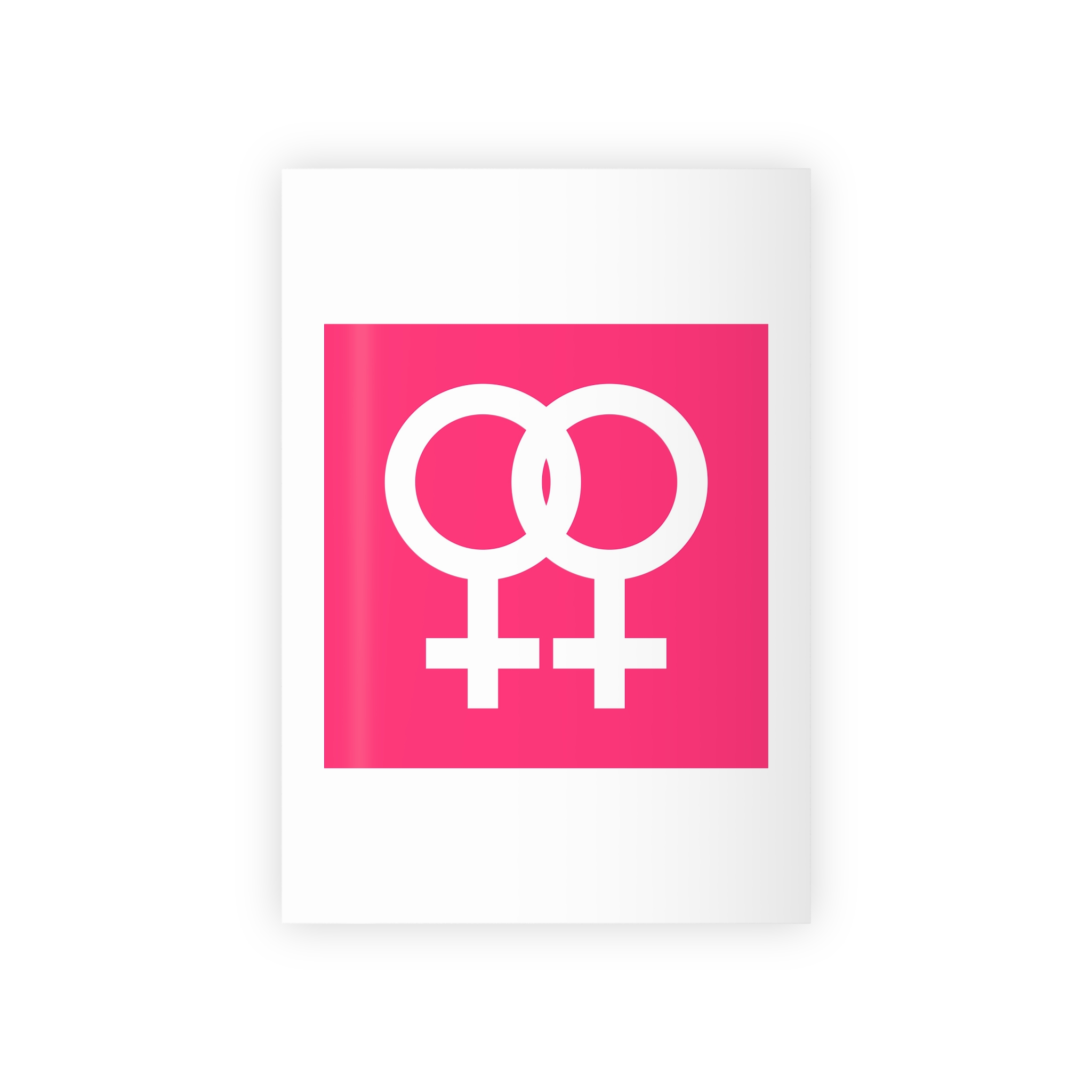 Lesbian Pride Design 2B26C2 Gift Wrapping Paper Rolls 1pc