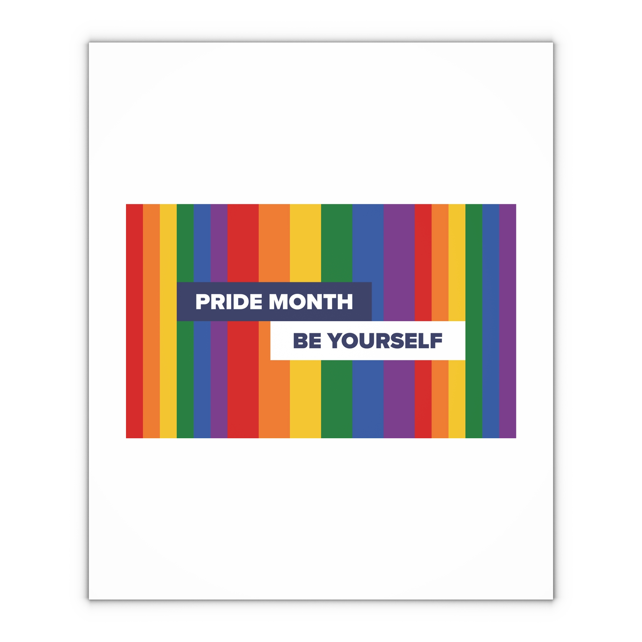 Lgbt Pride Month June Lesbian Gay Bisexual Transgender Lgbtq Flag Rainbow Vector2 Gift Wrapping Paper Sheets 1pc - Image 4