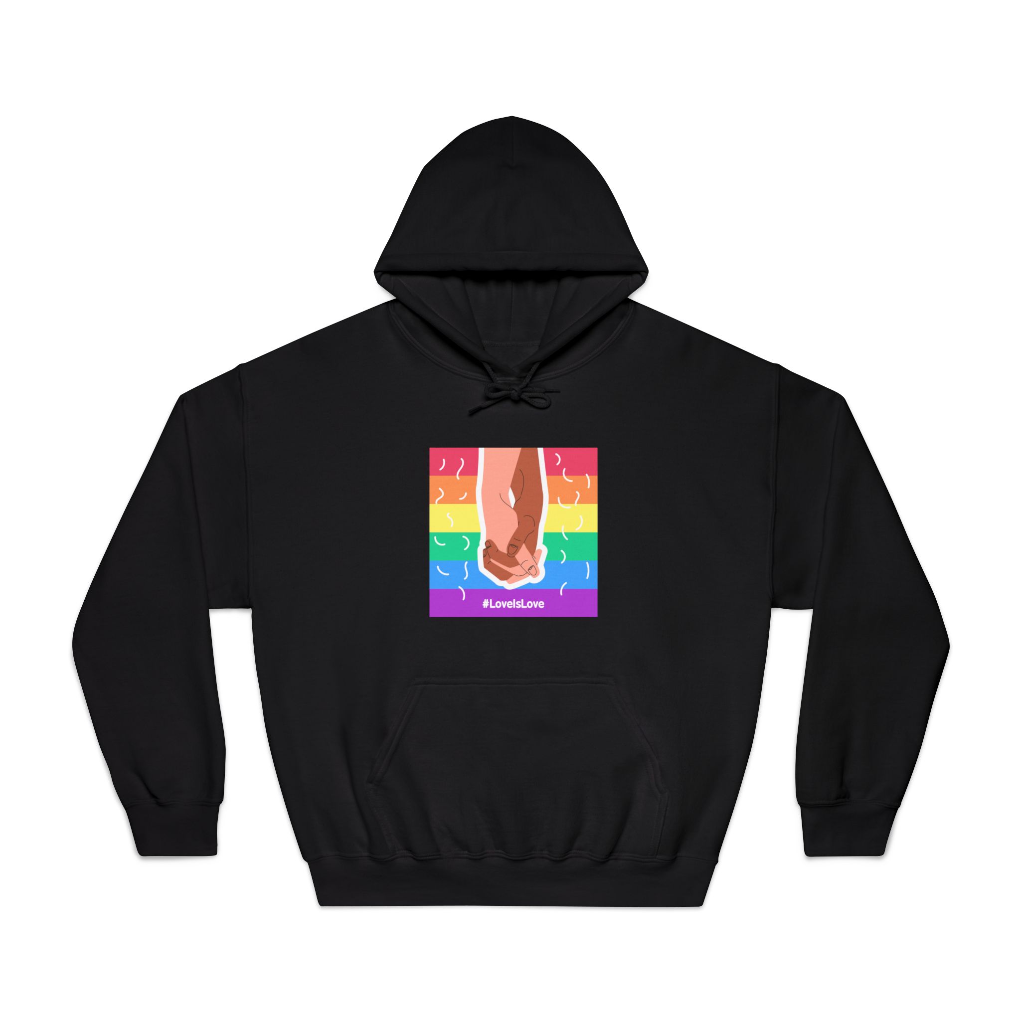 Pride Day Concept(2) Unisex Dryblend Hooded Sweatshirt - Image 9