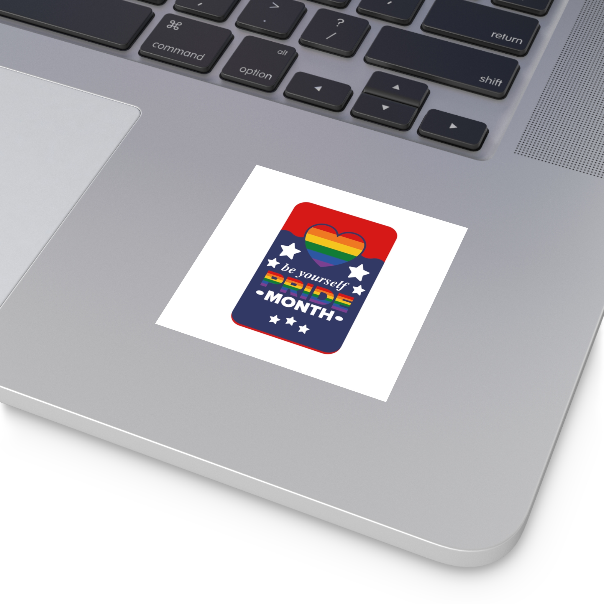 Lgbt Pride Month June Lesbian Gay Bisexual Transgender Love Lgbtq Flag Rainbow Vector Laminate Stickers Square - Image 67