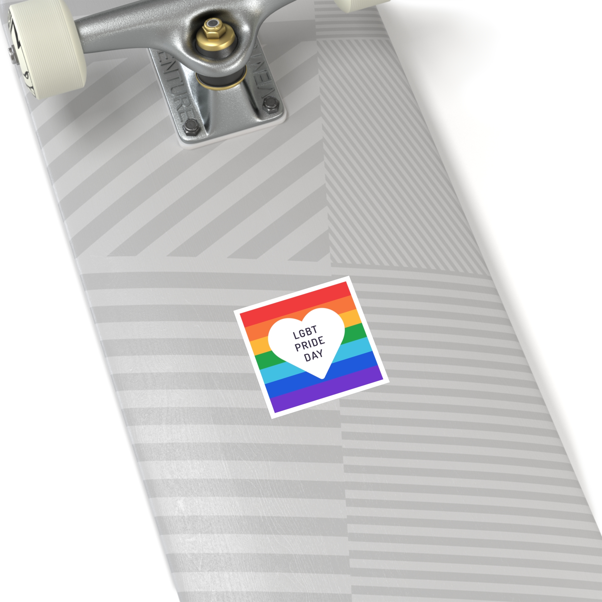 Pride Day 1 Laminate Stickers Square - Image 4