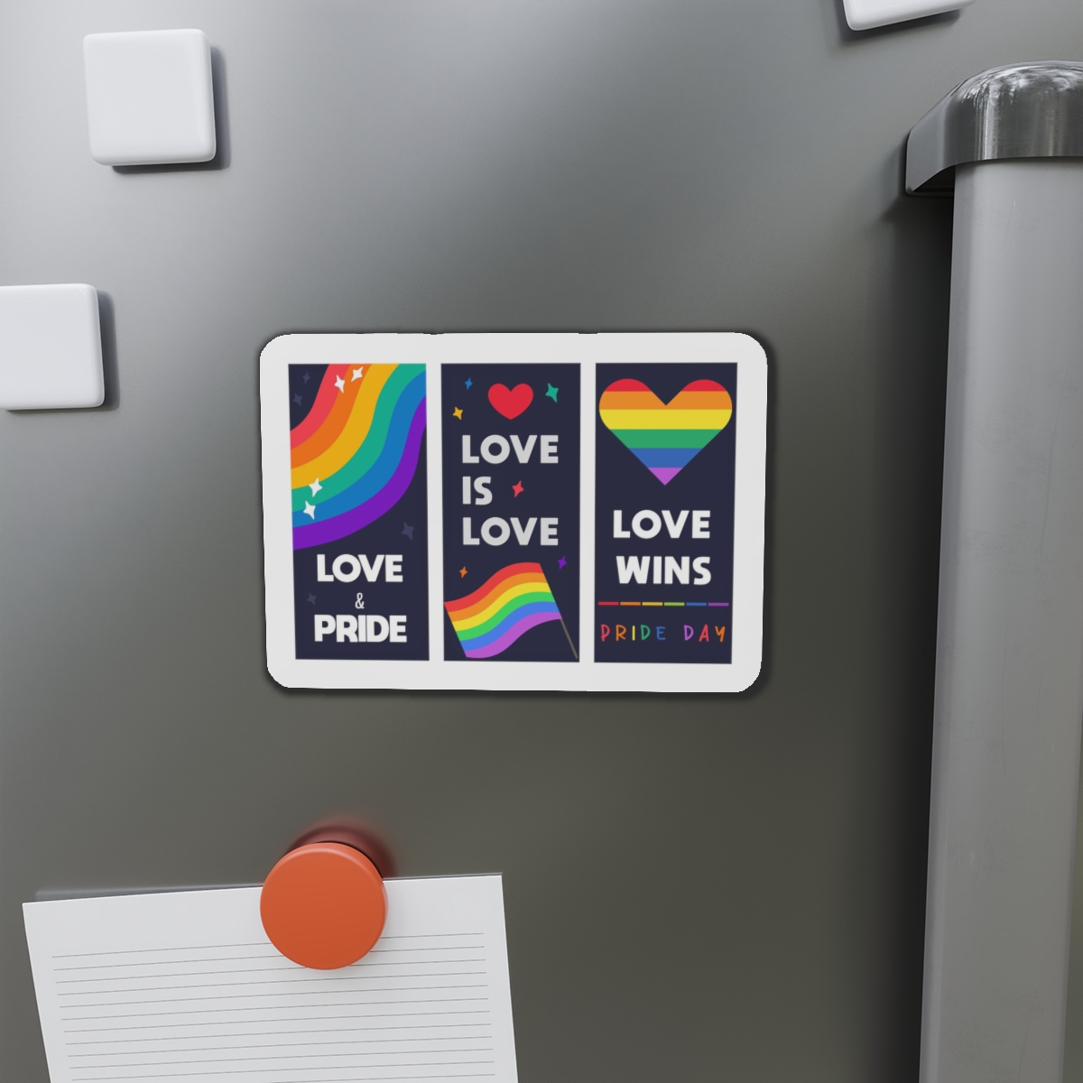 Lgbt Wallpapers Pride Day Celebration Die Cut Magnets - Image 14