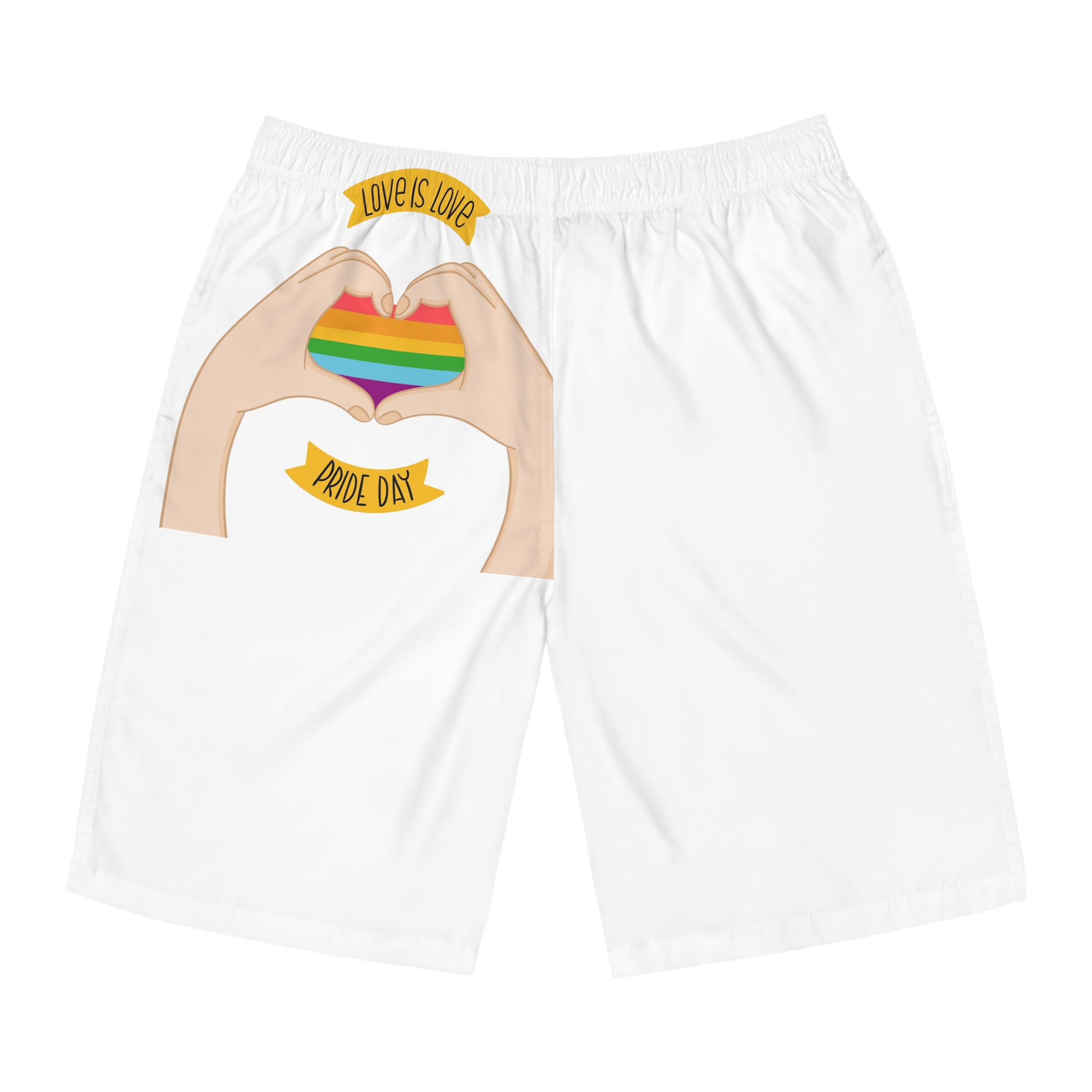 Pride Day Concept(1) Mens Board Shorts Aop