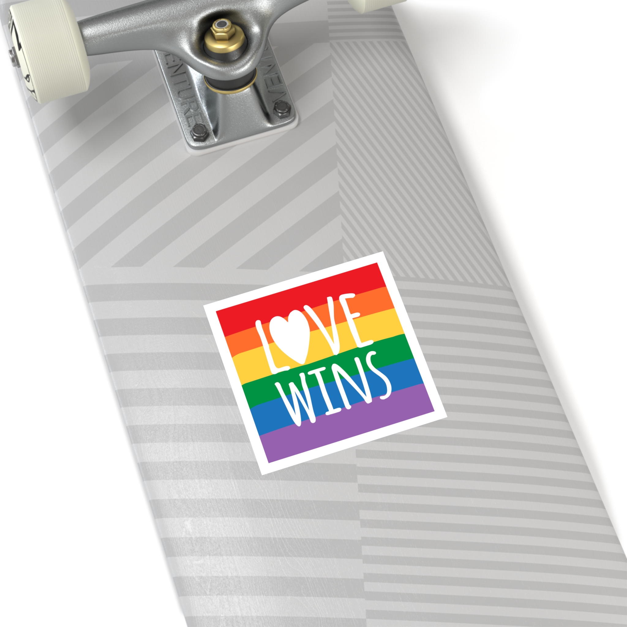 Lovewins Heart Hd 2 Laminate Stickers Square - Image 20