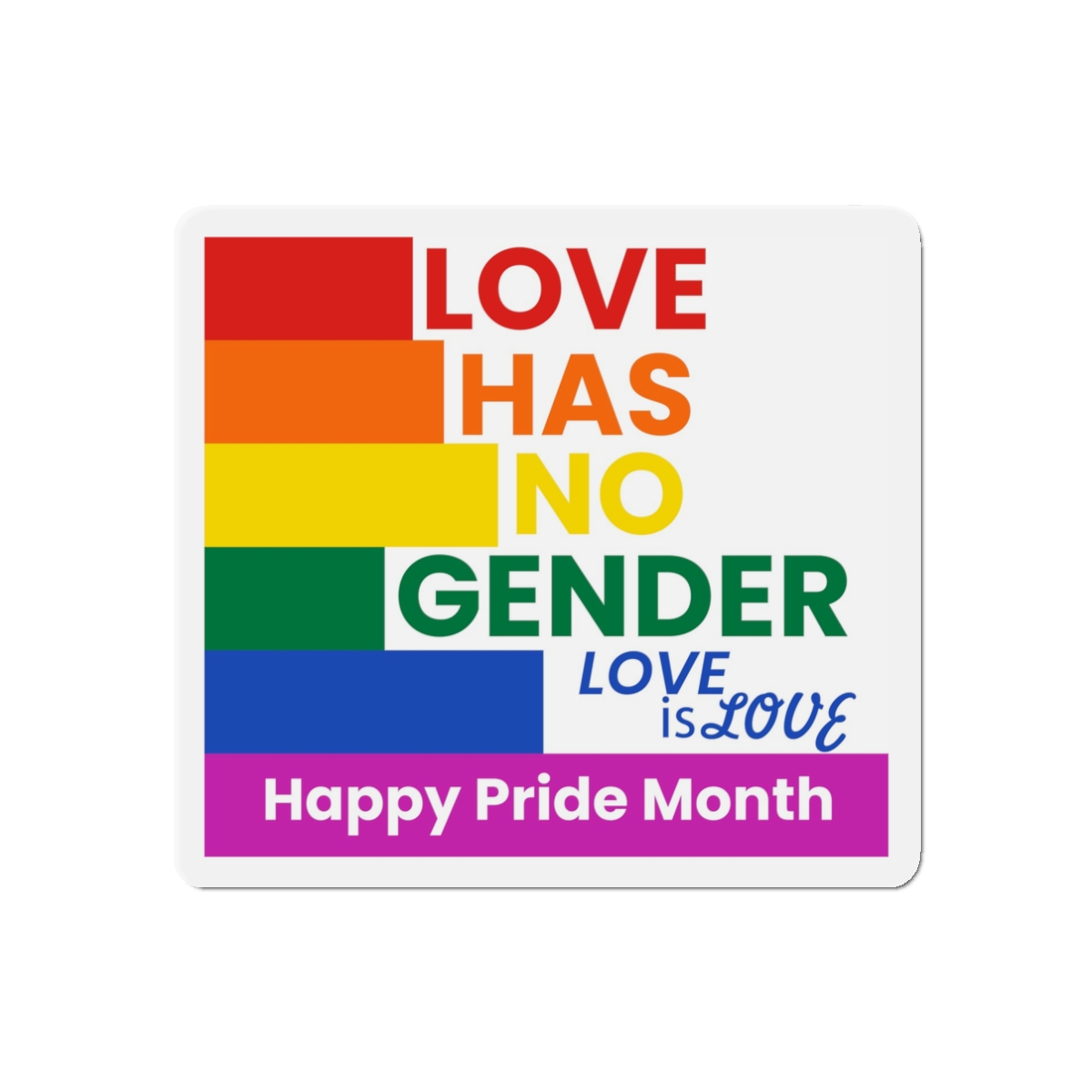 Creativesmoke Lgbtq 8 Die Cut Magnets - Image 4