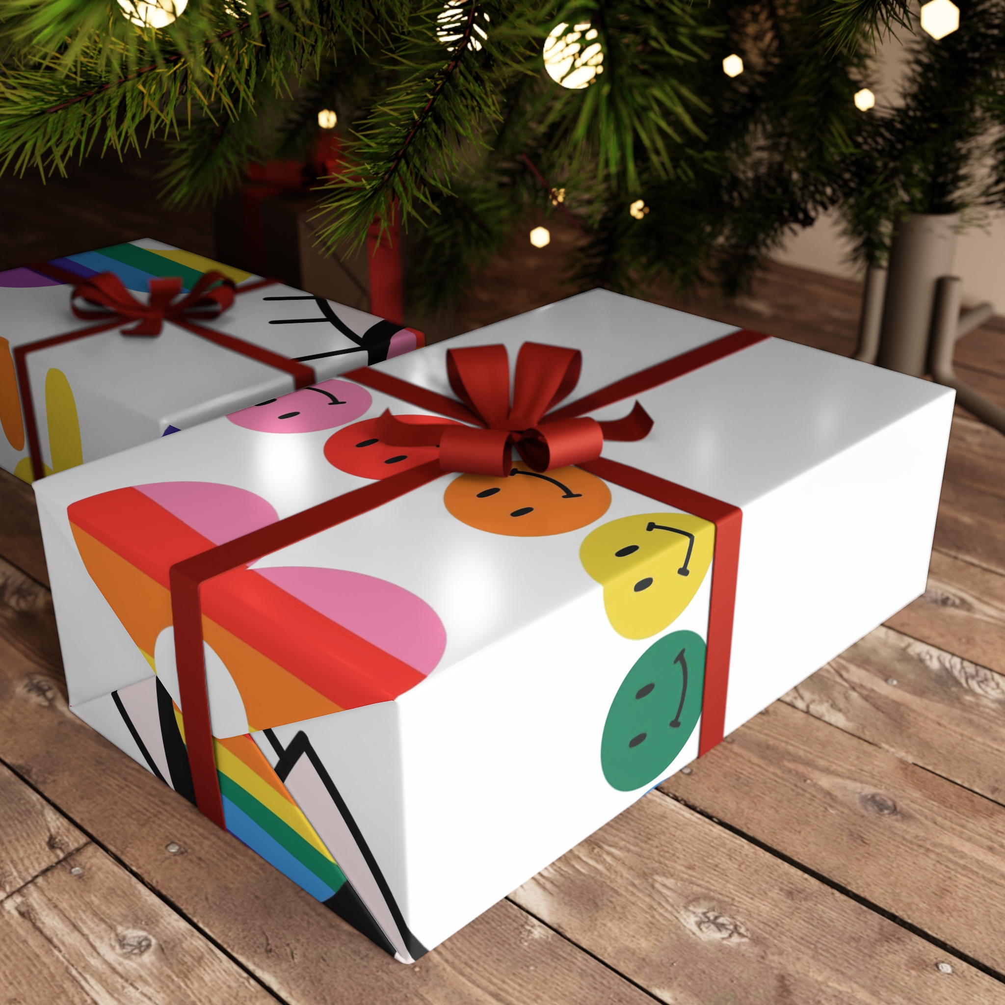Pride Month Gift Wrapping Paper Sheets 1pc - Image 3