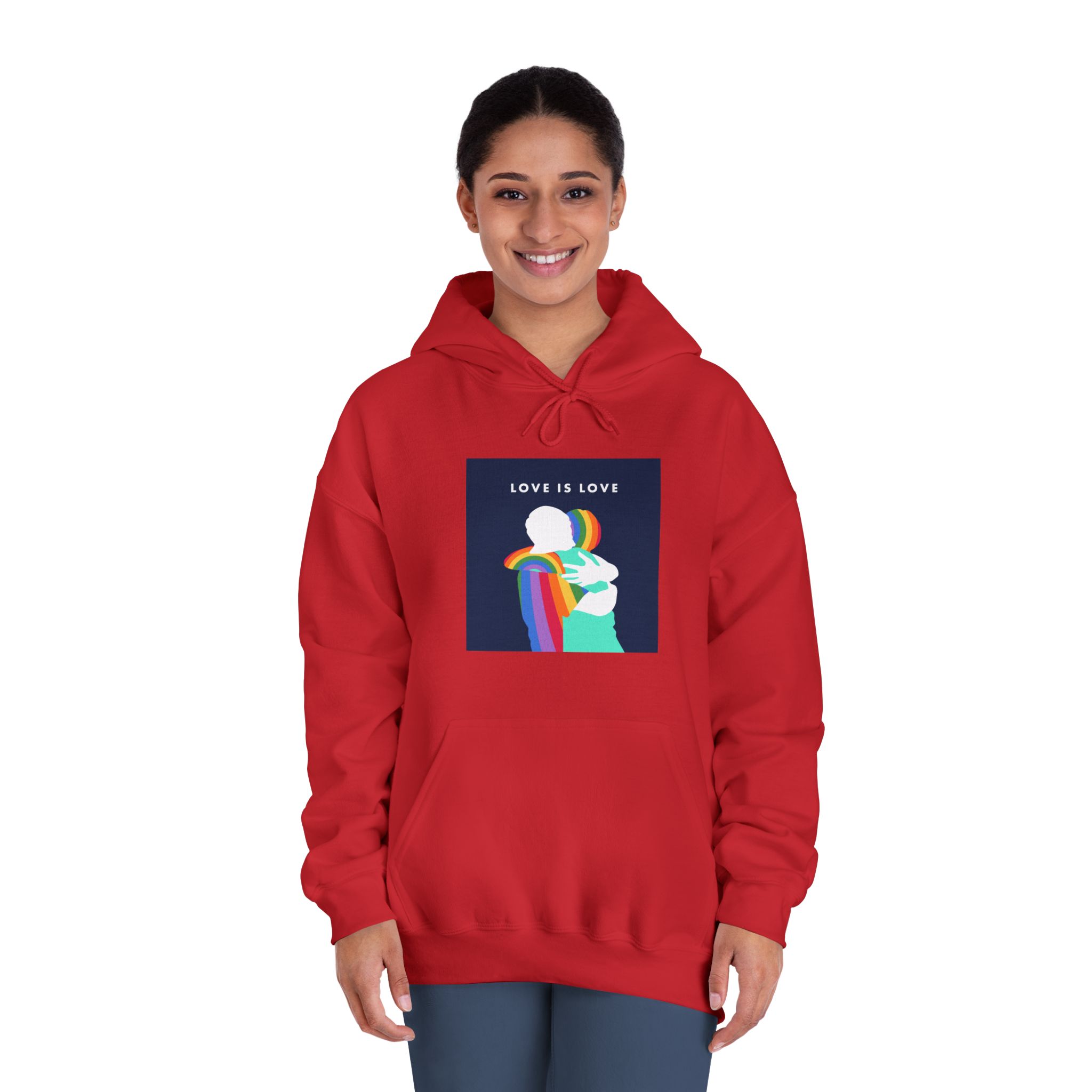 Pride Month 04 Unisex Dryblend Hooded Sweatshirt - Image 36