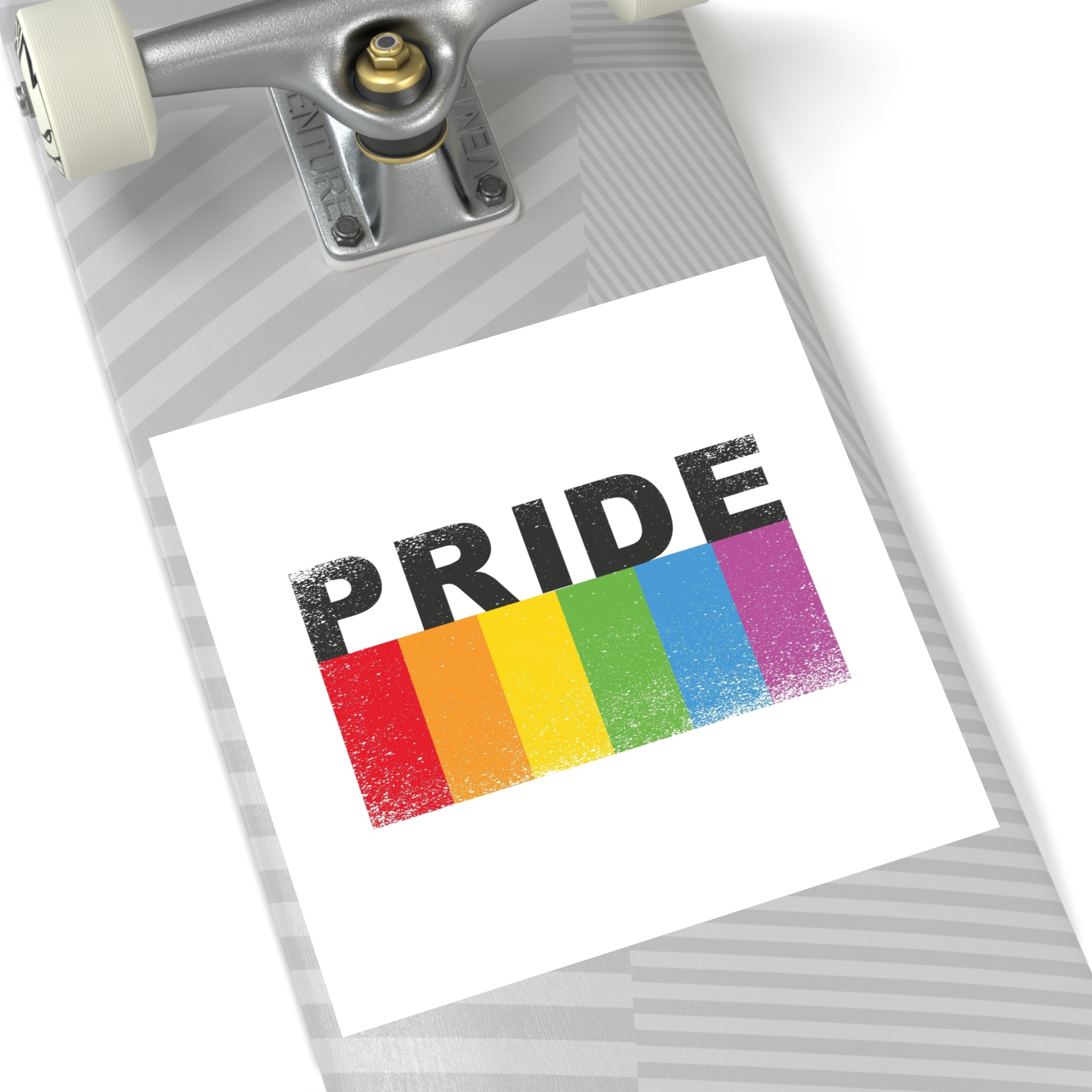 Pride Banner Laminate Stickers Square - Image 52