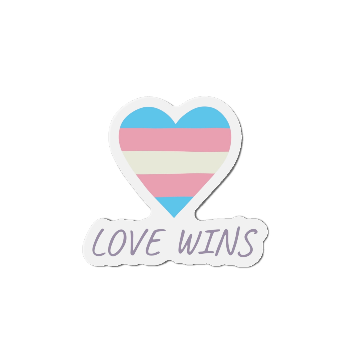Colorful Heart Shape Transgender Pride Flag Happy Pride Day Lgbtqia Community Pride Month Vector Hand Drawn Doodle Posters Stickers Logo Cards Die Cut Magnets - Image 10