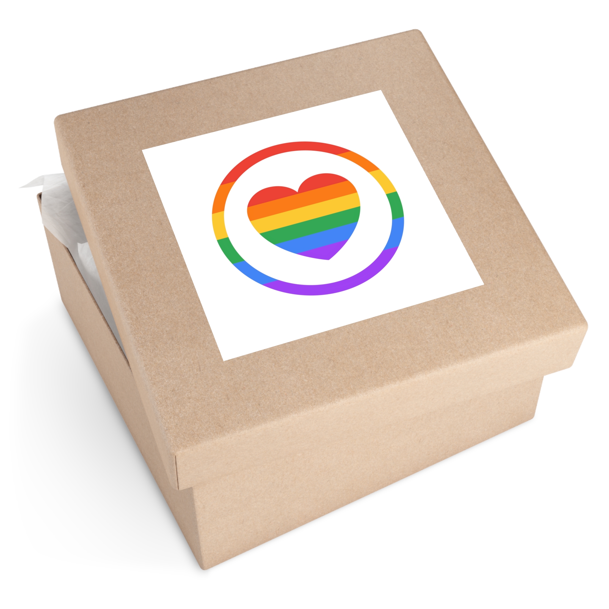 Lgbt Pride Month June Lesbian Gay Bisexual Transgender Lgbtq Flag Rainbow Vector (1) Laminate Stickers Square - Image 51