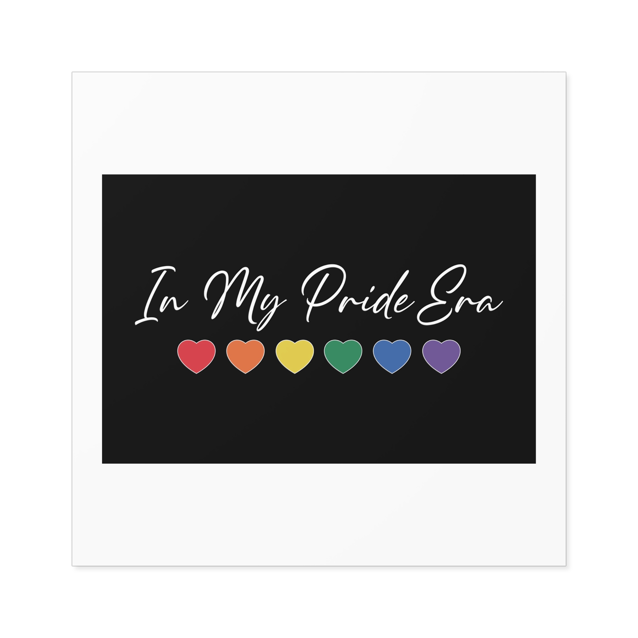 Pride Lgbtq Gay Typography Vector Tshirt Design(2) Laminate Stickers Square - Image 45