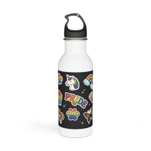 Lesbian Pride Design 58922E Stainless Steel Water Bottle