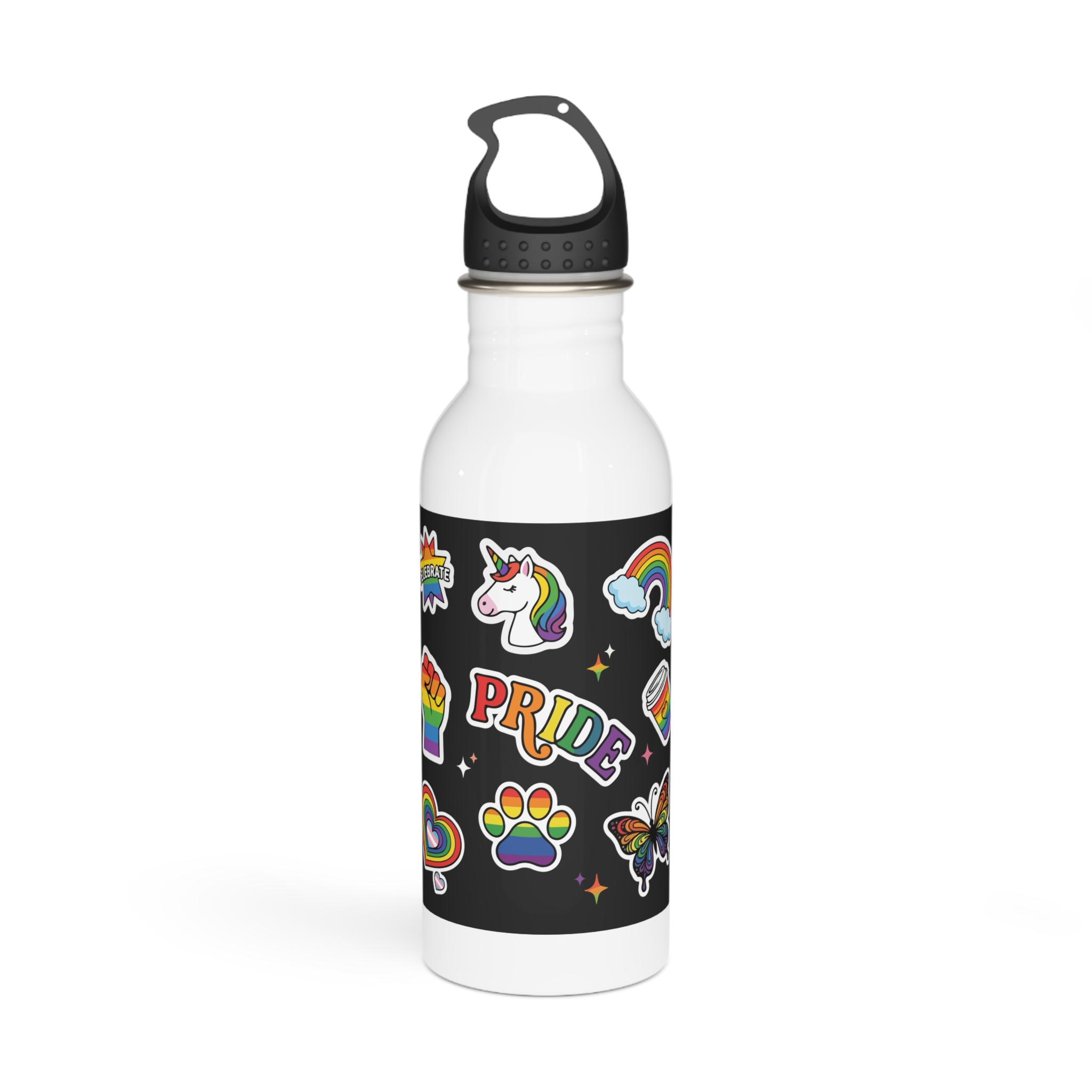 Lesbian Pride Design 58922E Stainless Steel Water Bottle