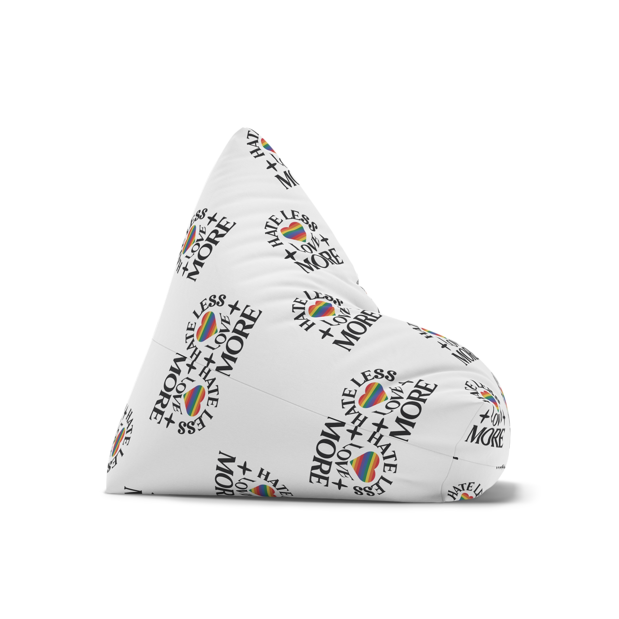 Lgbtq Pride Month Quote Eps Design Vector Pride Design Template(2) Bean Bag Chair Cover - Image 7