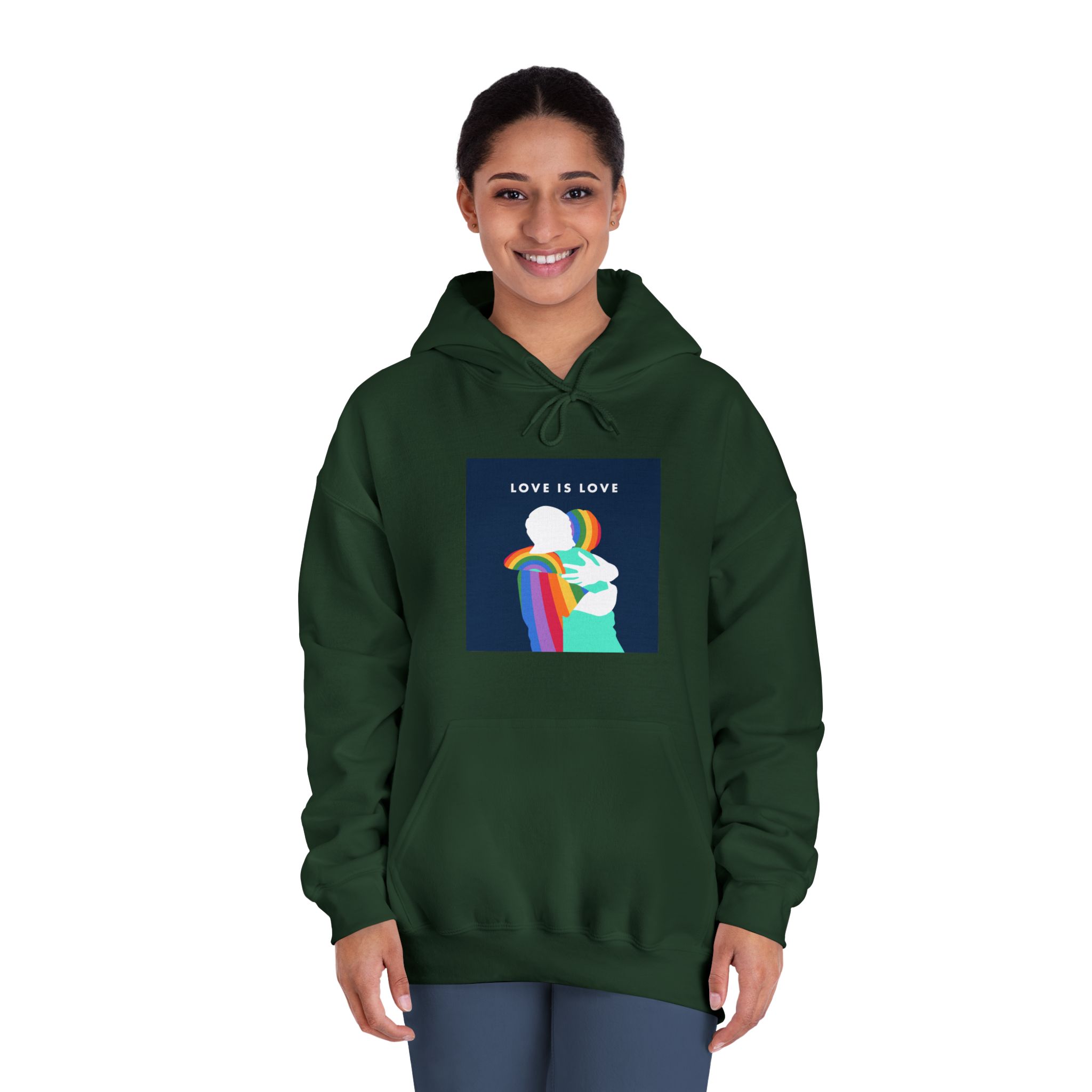 Pride Month 04 Unisex Dryblend Hooded Sweatshirt - Image 24