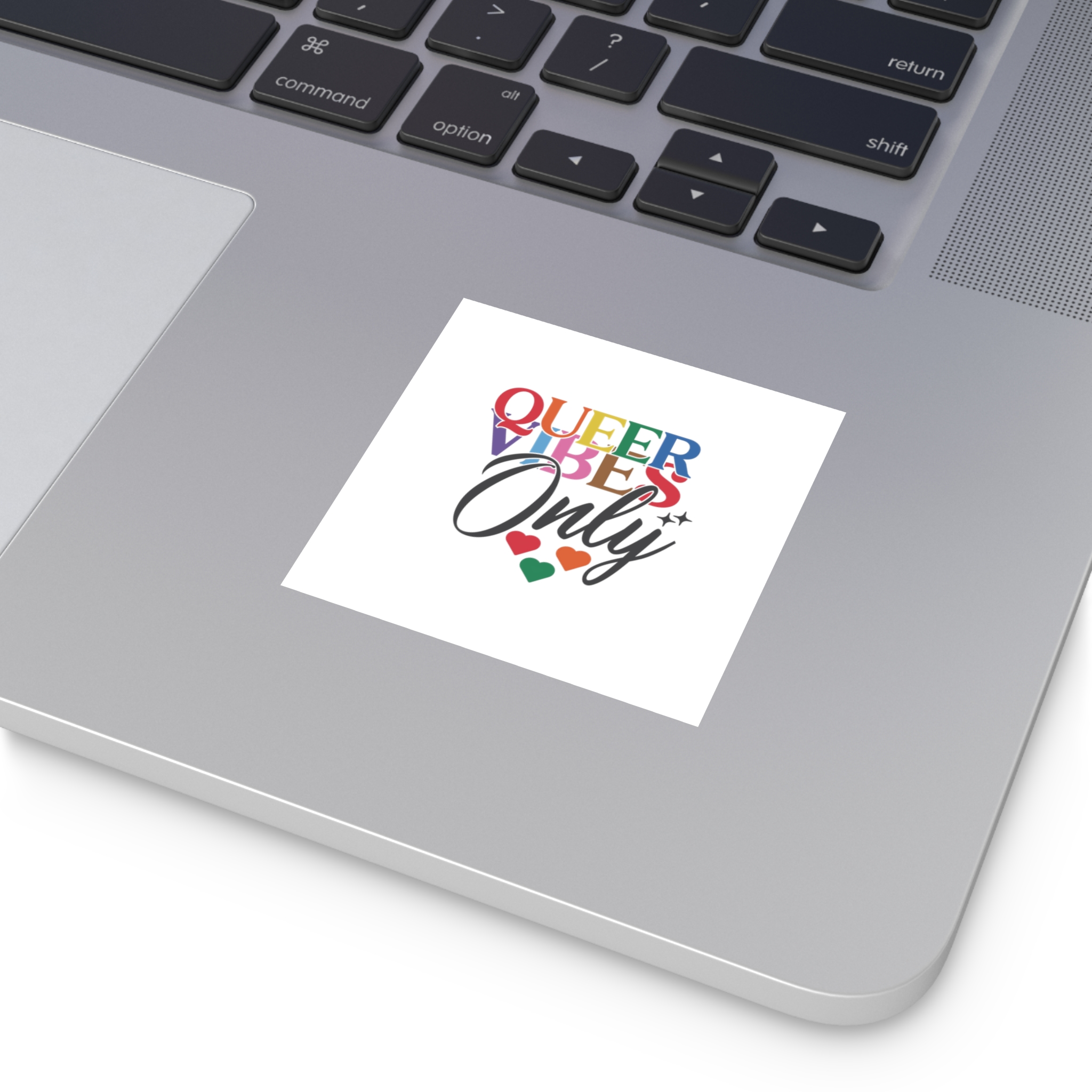 Lgbtq Pride Month Quote Eps Design Vector Pride Design Template(1) Laminate Stickers Square - Image 3
