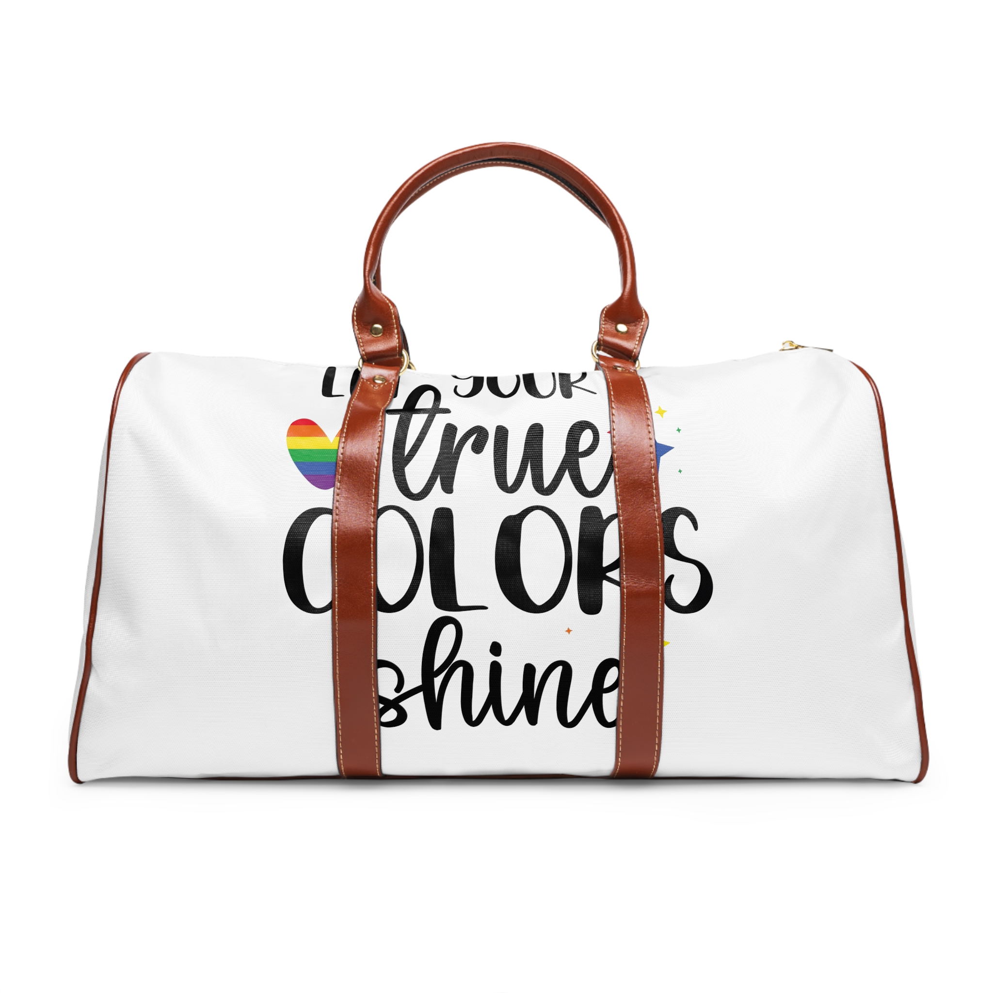 Gay Pride Svg Design(5) Waterproof Travel Bag