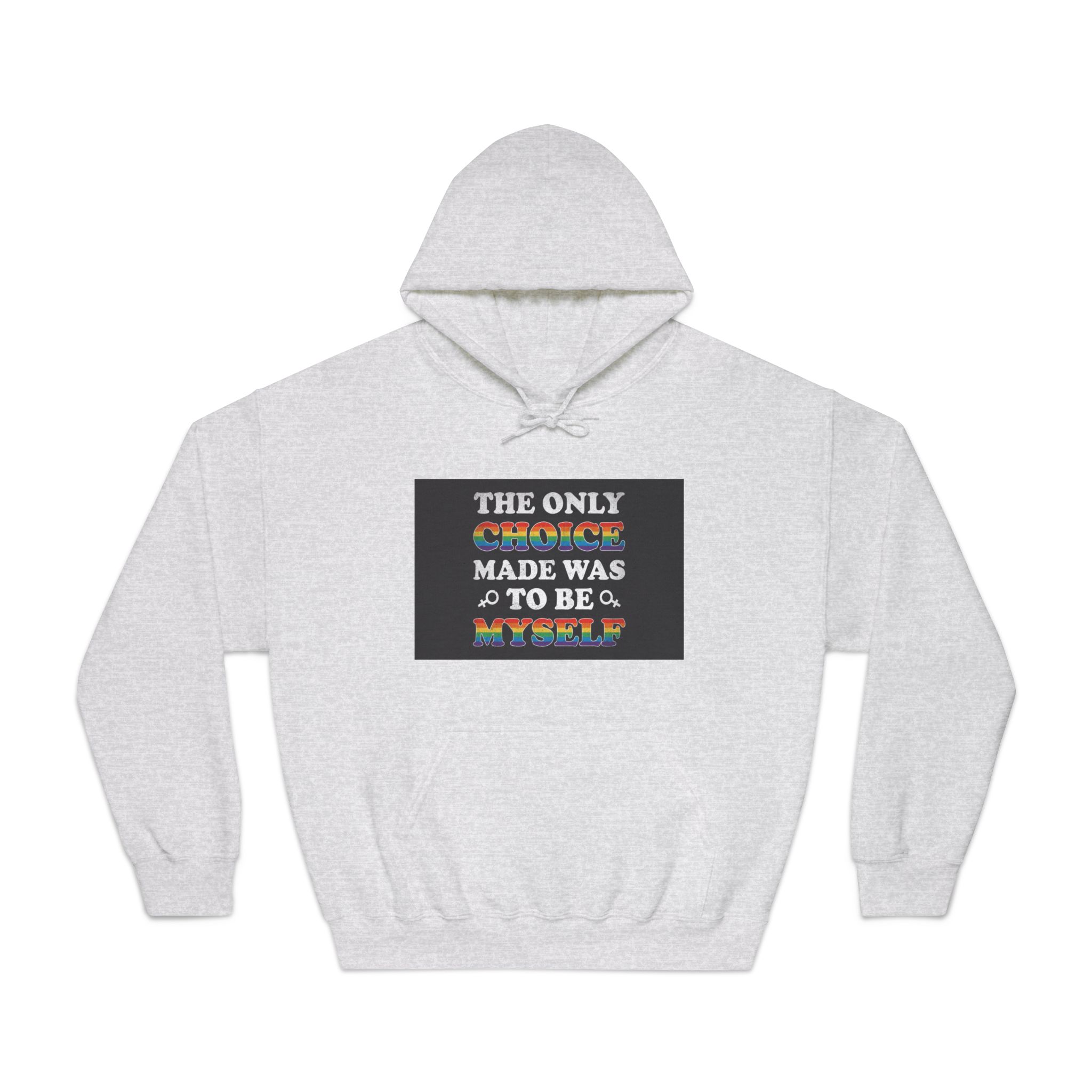 Mother Day Pride Rainbow Typography Vector Premium T Shirt Unisex Dryblend Hooded Sweatshirt - Image 5