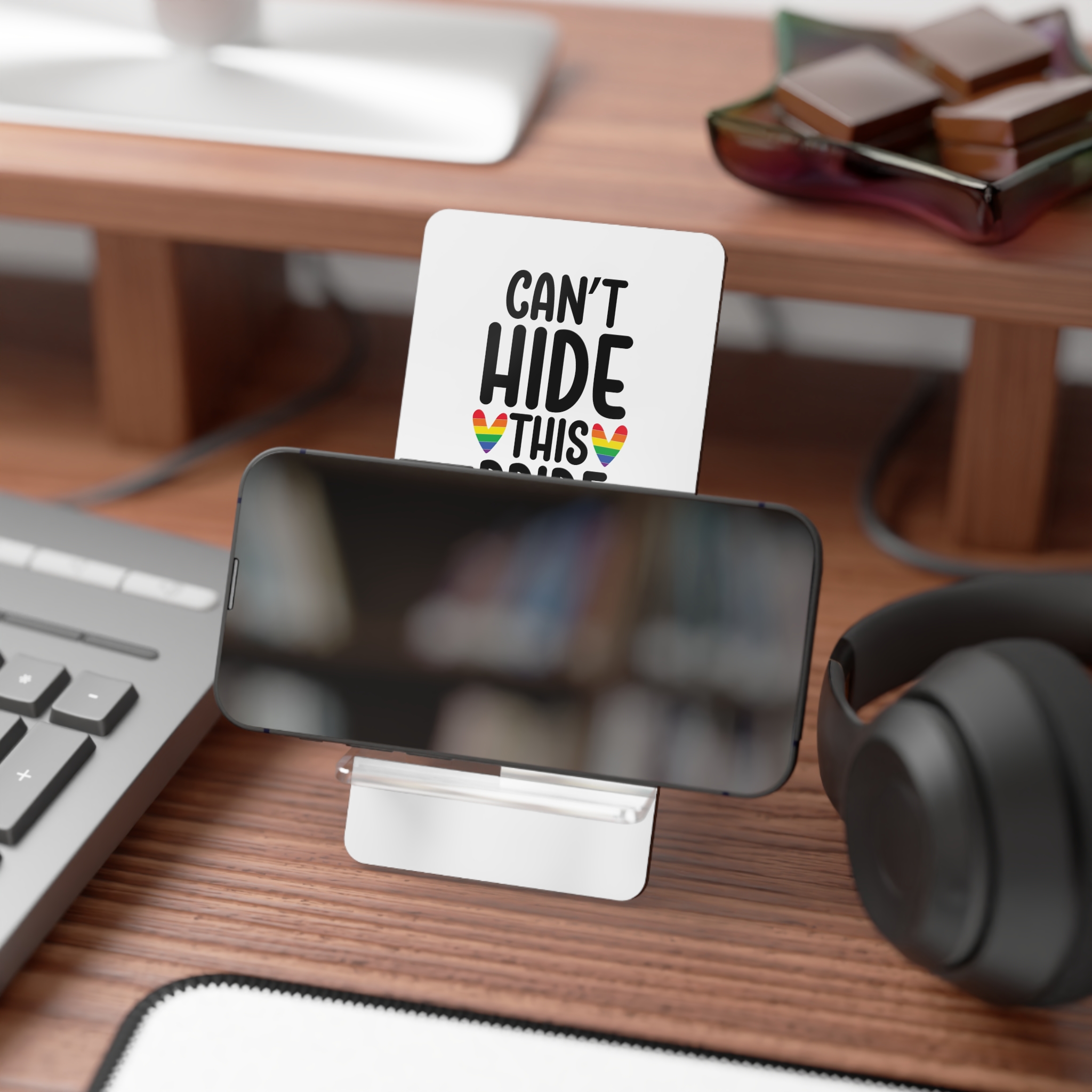 Gay Pride Svg Design(7) Mobile Display Stand For Smartphones - Image 4
