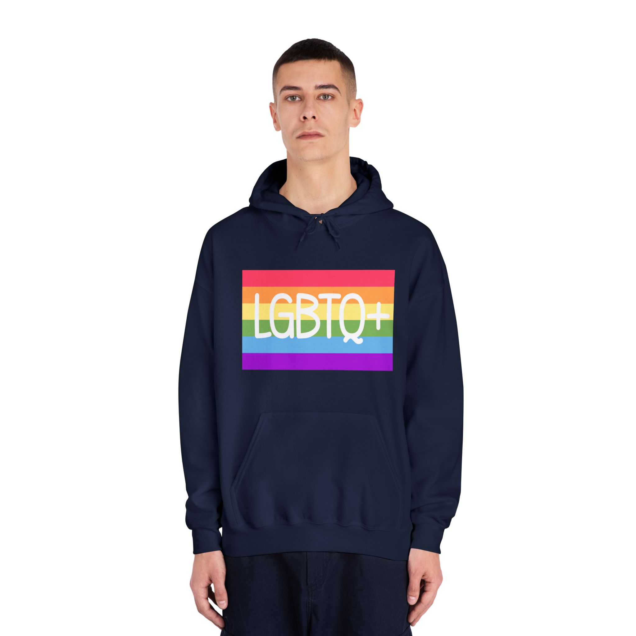 Pride Concept Background Lgbtq Pride Unisex Dryblend Hooded Sweatshirt - Image 31