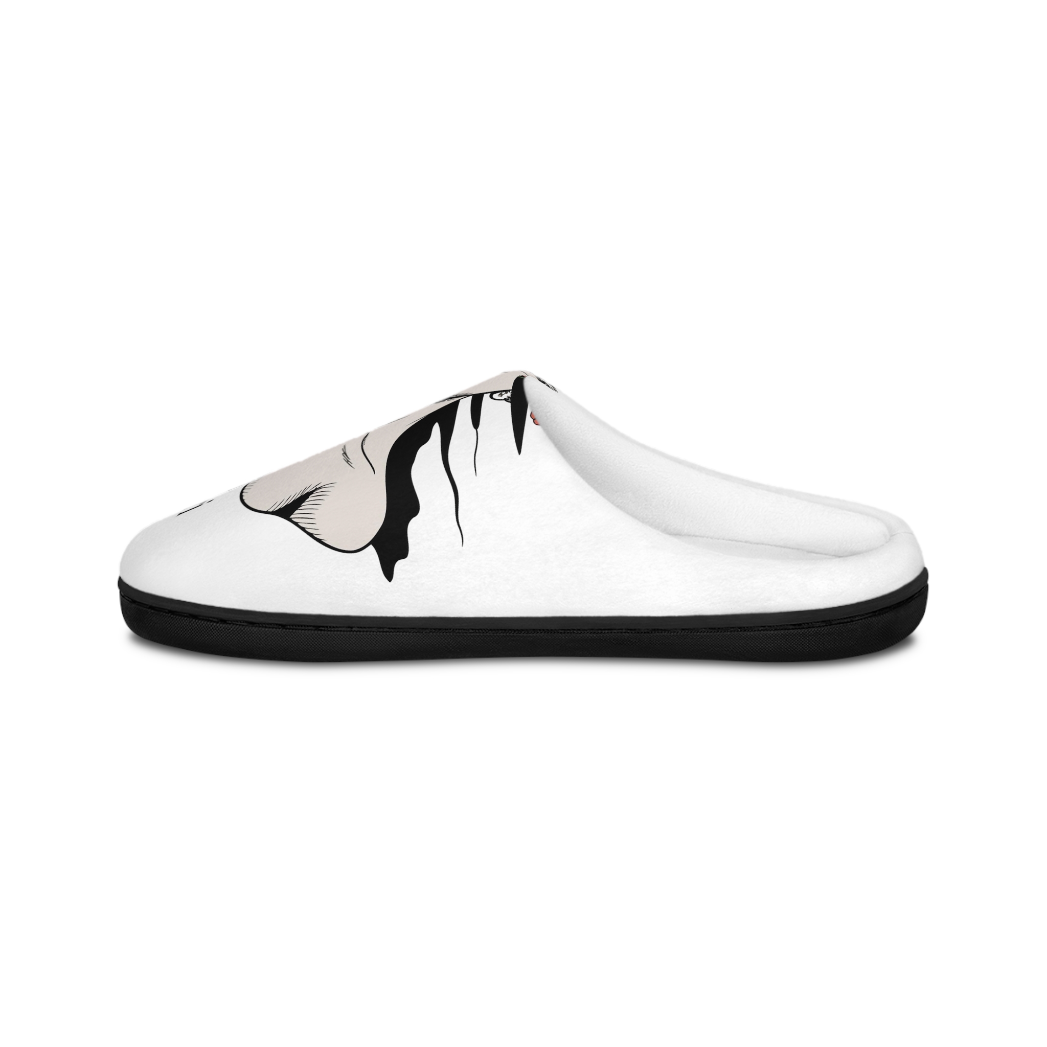 Yuri Lily Bloom Classical Sculpture Mens Indoor Slippers - Image 3