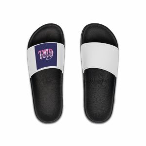 Lesbian Pride Design FE58A6 Mens Slide Sandals