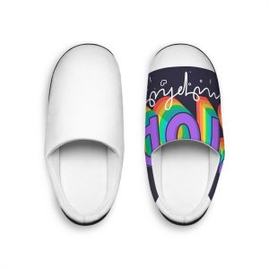 Stop Homophobia Concept Mens Indoor Slippers