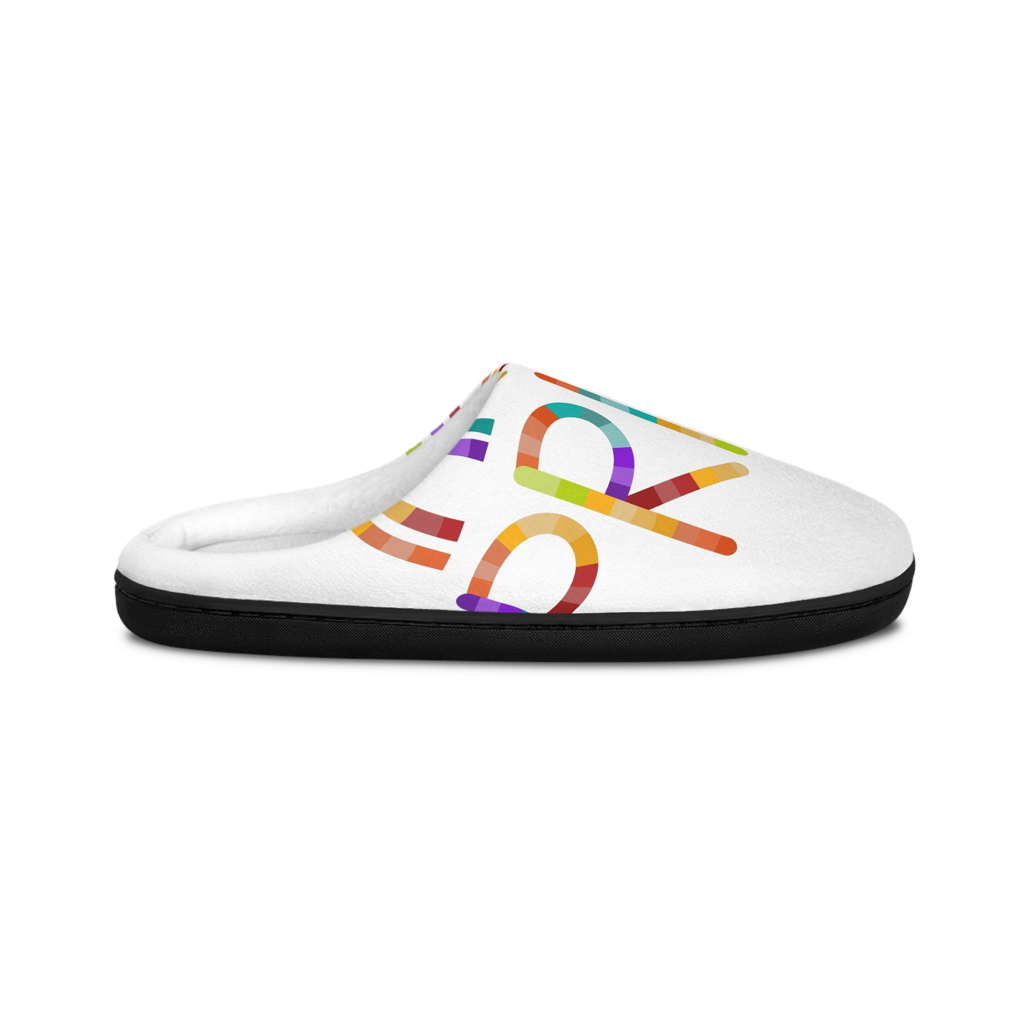 Vibrant Pride Celebration Poster Mens Indoor Slippers - Image 2