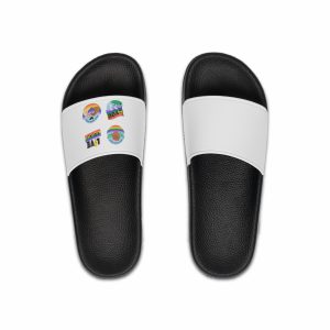 Flat Stickers Collection Lgbtqi Pride Month Celebration(1) Mens Slide Sandals