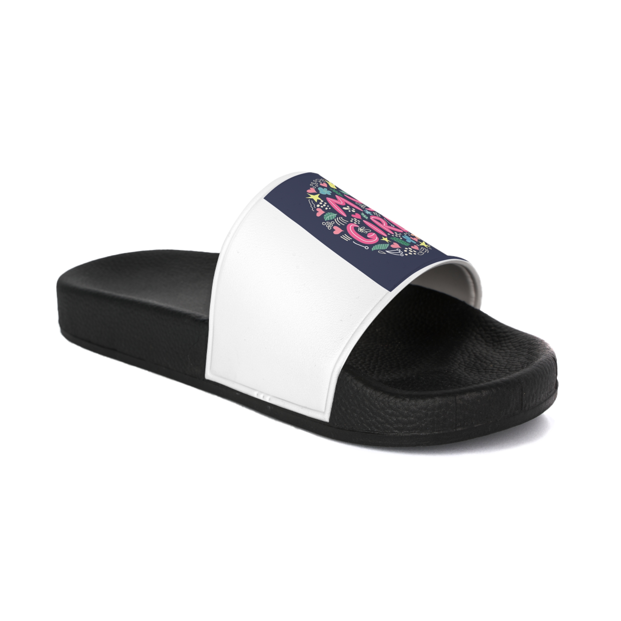 Lesbian Pride Design 8F6B22 Mens Slide Sandals - Image 2