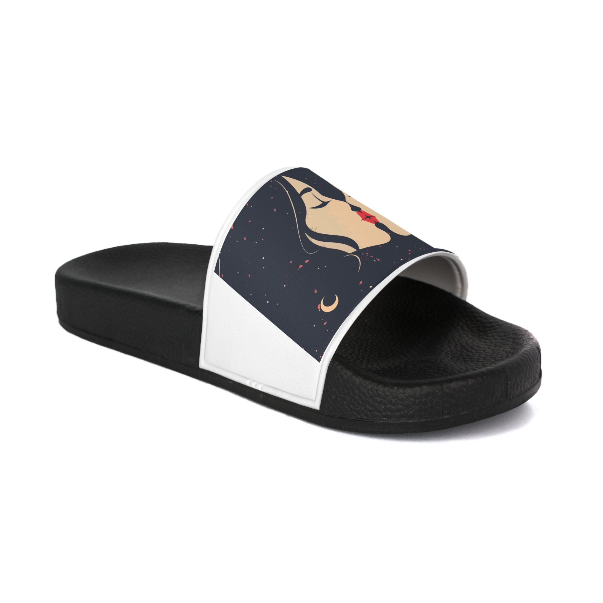 Lesbian Pride Design F63174 Mens Slide Sandals - Image 2