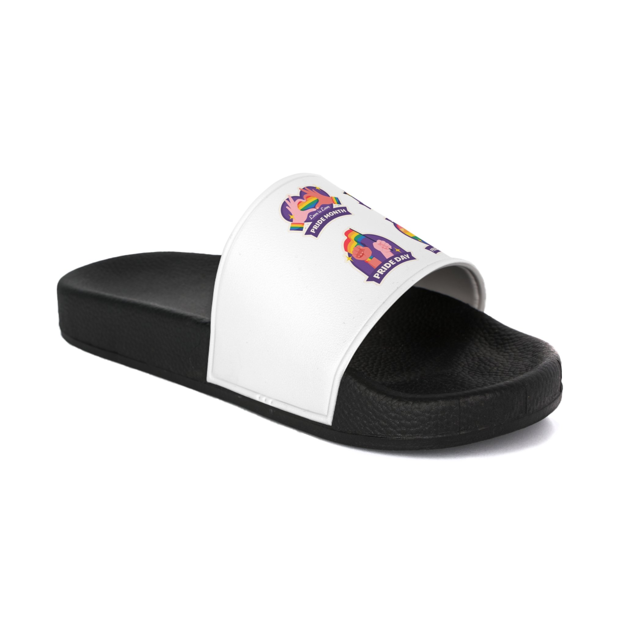 Labels Collection Pride Month Celebration Mens Slide Sandals - Image 2