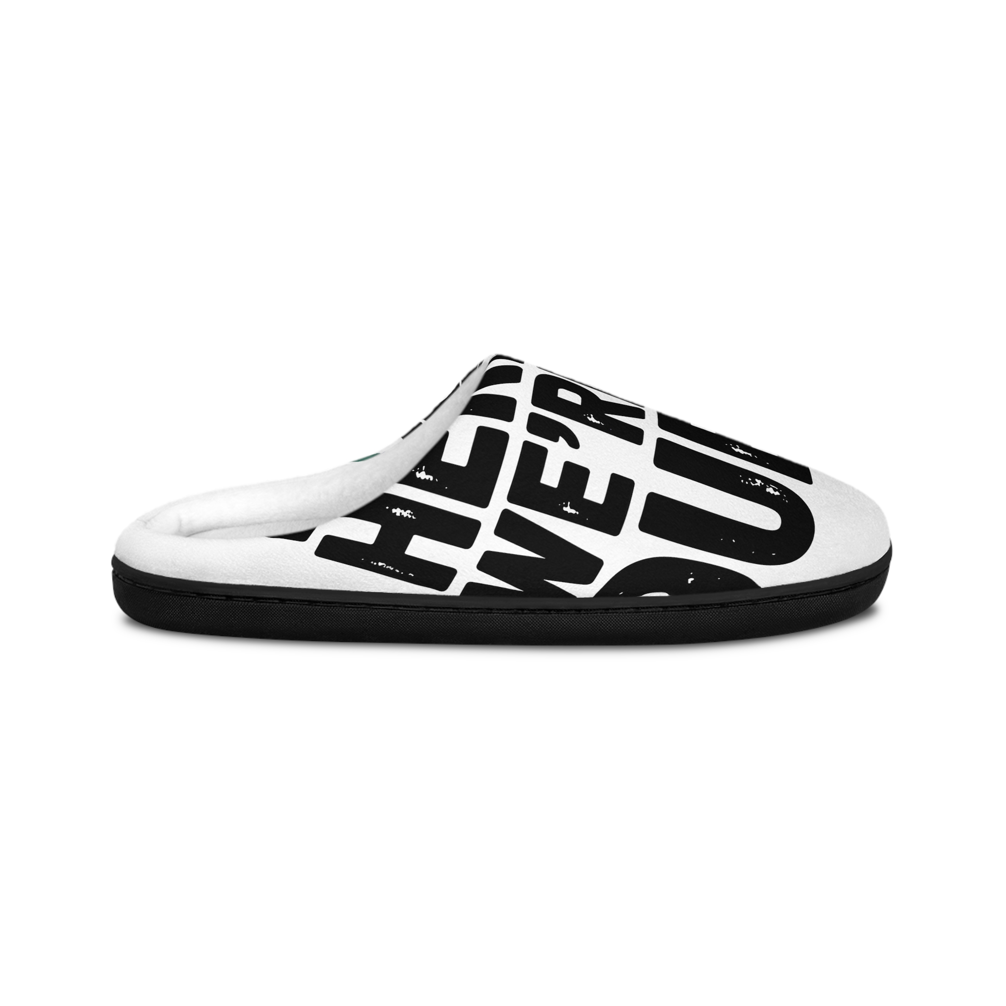 Were Here Were Queer T Shirt Design Isolated White Background Mens Indoor Slippers - Image 2