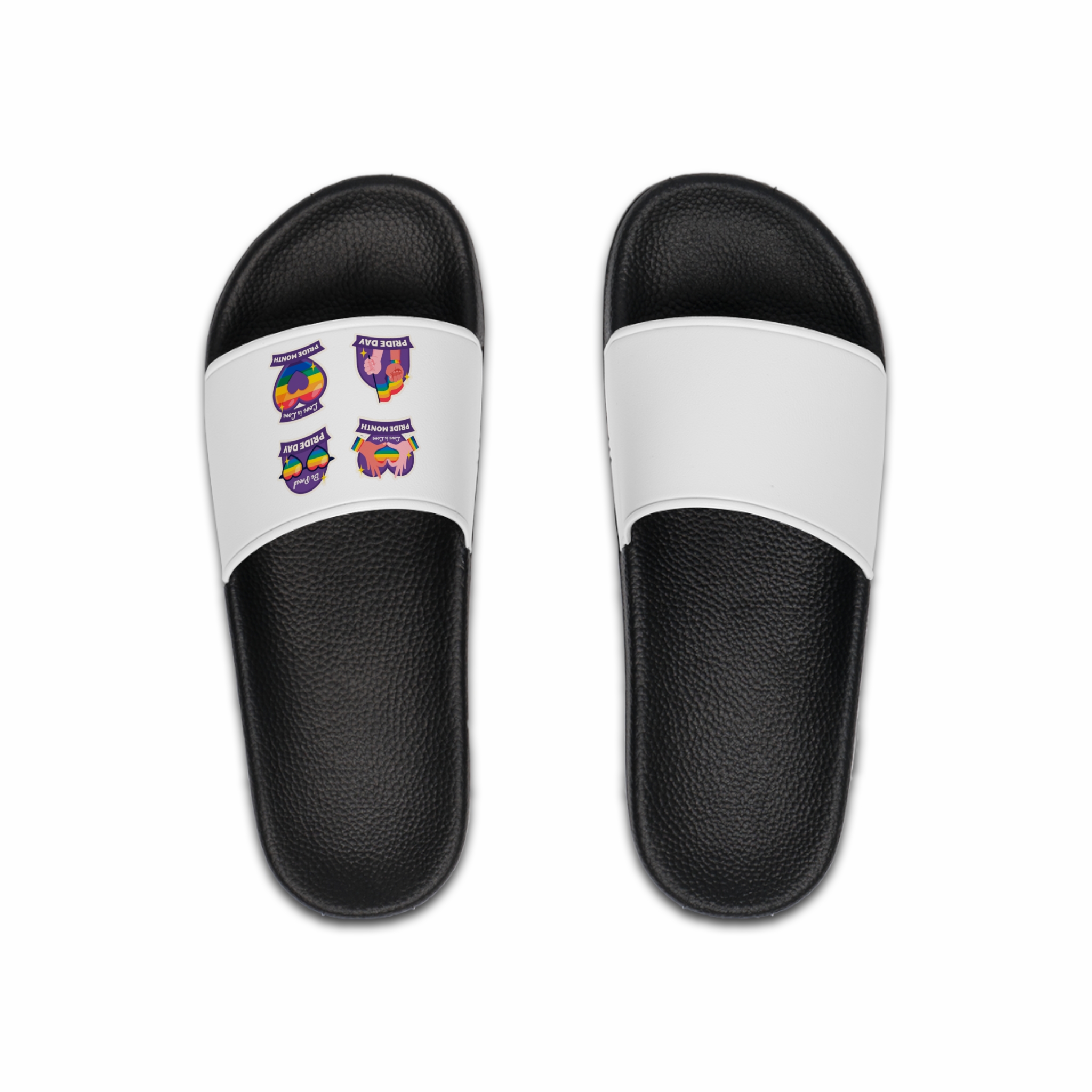 Labels Collection Pride Month Celebration Mens Slide Sandals