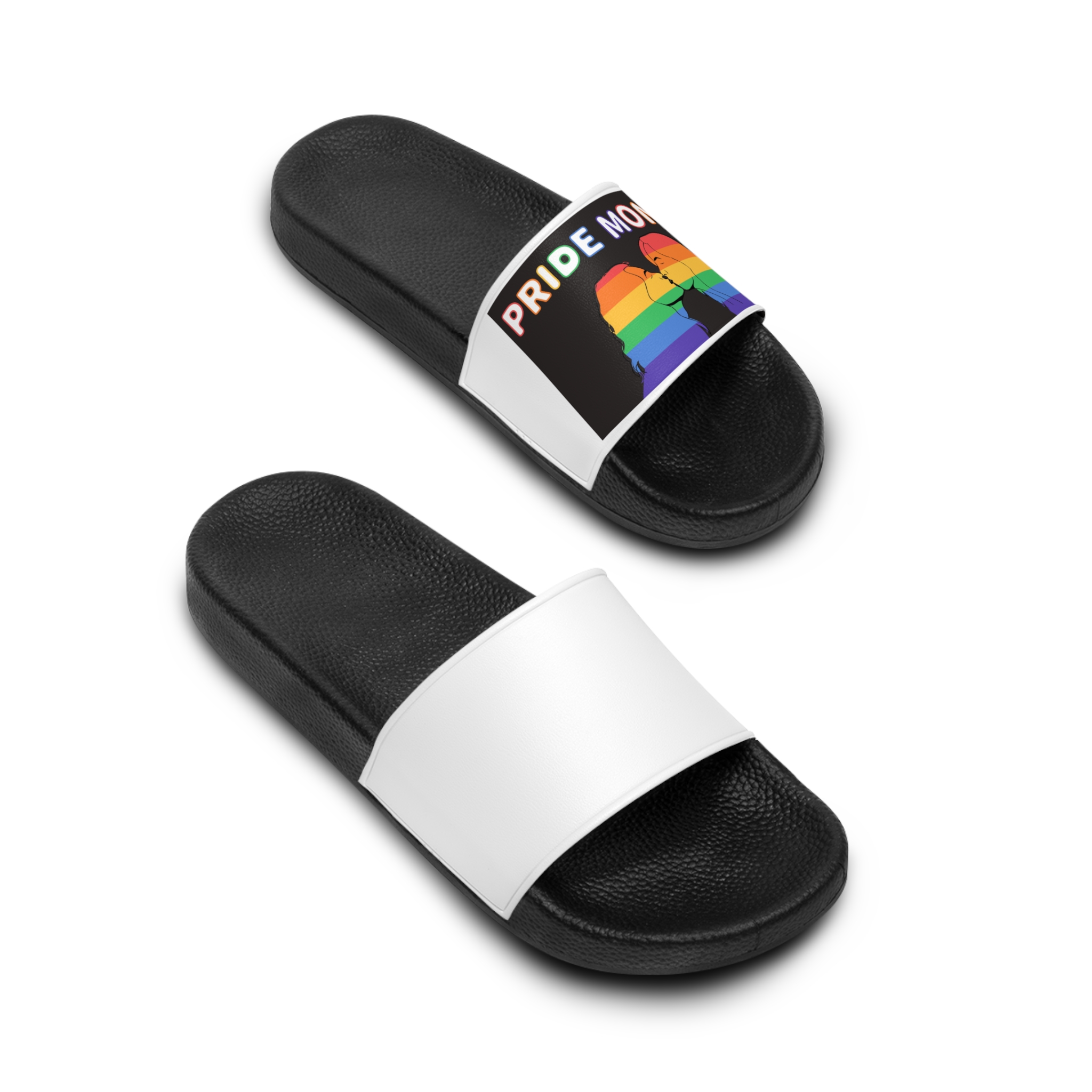 Lgbt Pride Month Mens Slide Sandals - Image 4