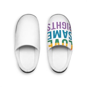Typography T Shirt Design Collection Mens Indoor Slippers