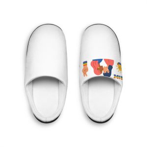Vector Lgbt Trendy Clipart Set Colorful Cute Modern Collection Lgbtq Pride Elements Lesbian Girls Mens Indoor Slippers